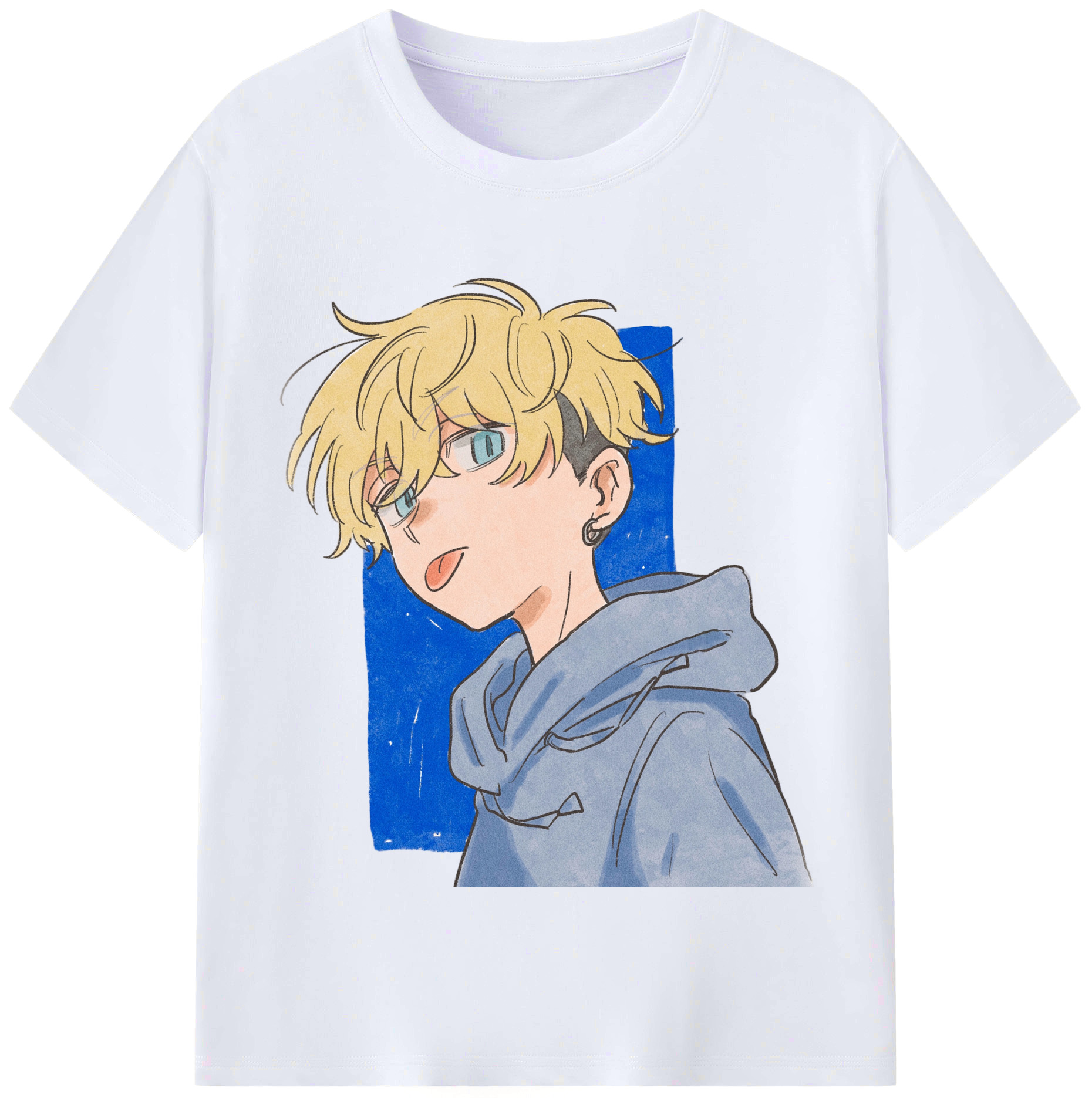 （画像用） 東京リベンジャーズ Tokyo Revengers レディースカジュアルプリントTシャツ（綿100％）