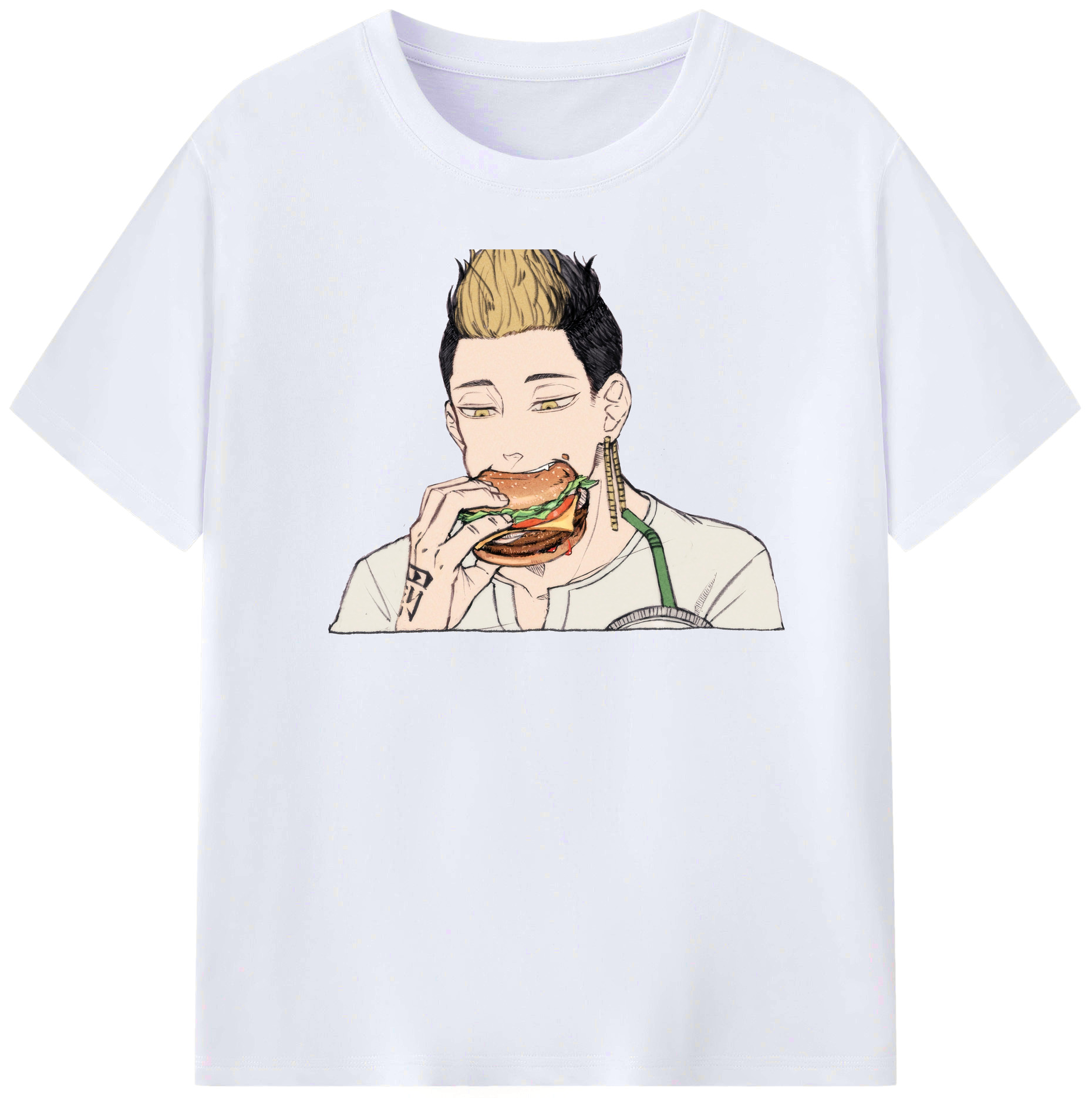 （画像用） 東京リベンジャーズ Tokyo Revengers レディースカジュアルプリントTシャツ（綿100％）