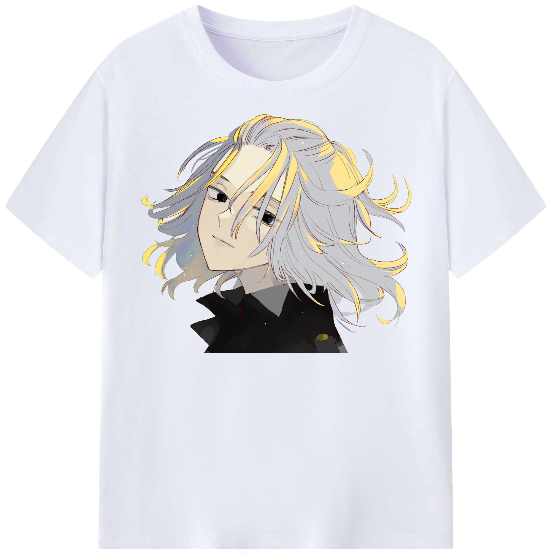 （画像用） 東京リベンジャーズ Tokyo Revengers レディースカジュアルプリントTシャツ（綿100％）