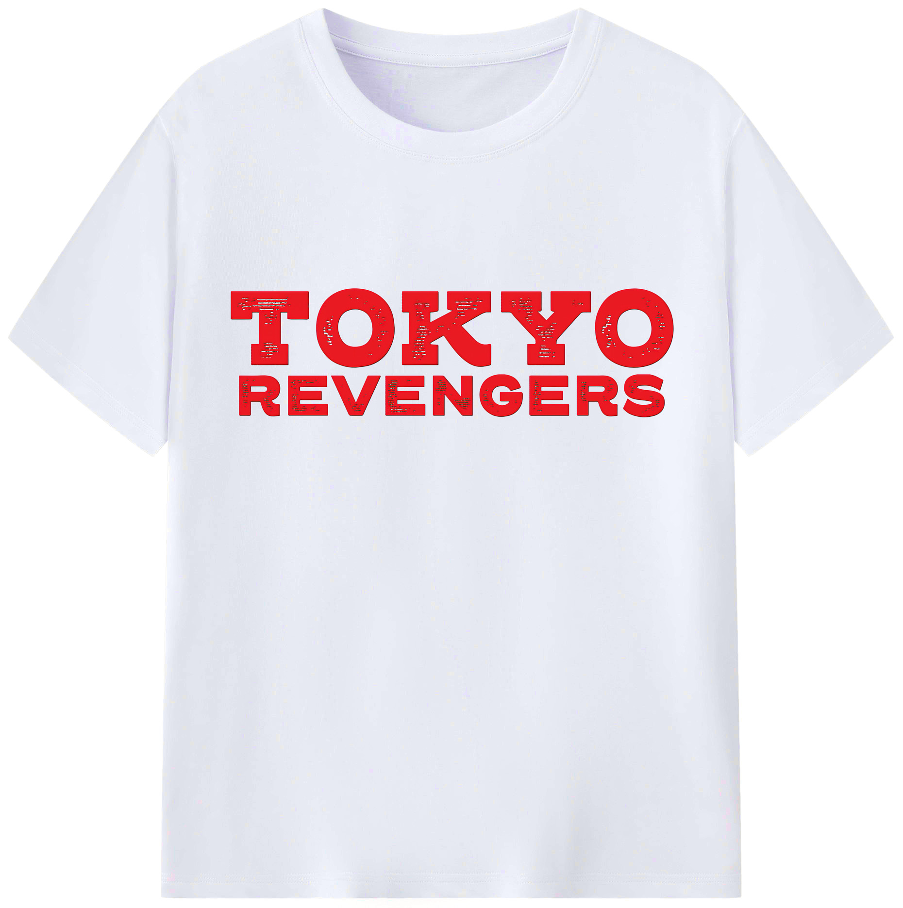 （画像用） 東京リベンジャーズ Tokyo Revengers レディースカジュアルプリントTシャツ（綿100％）