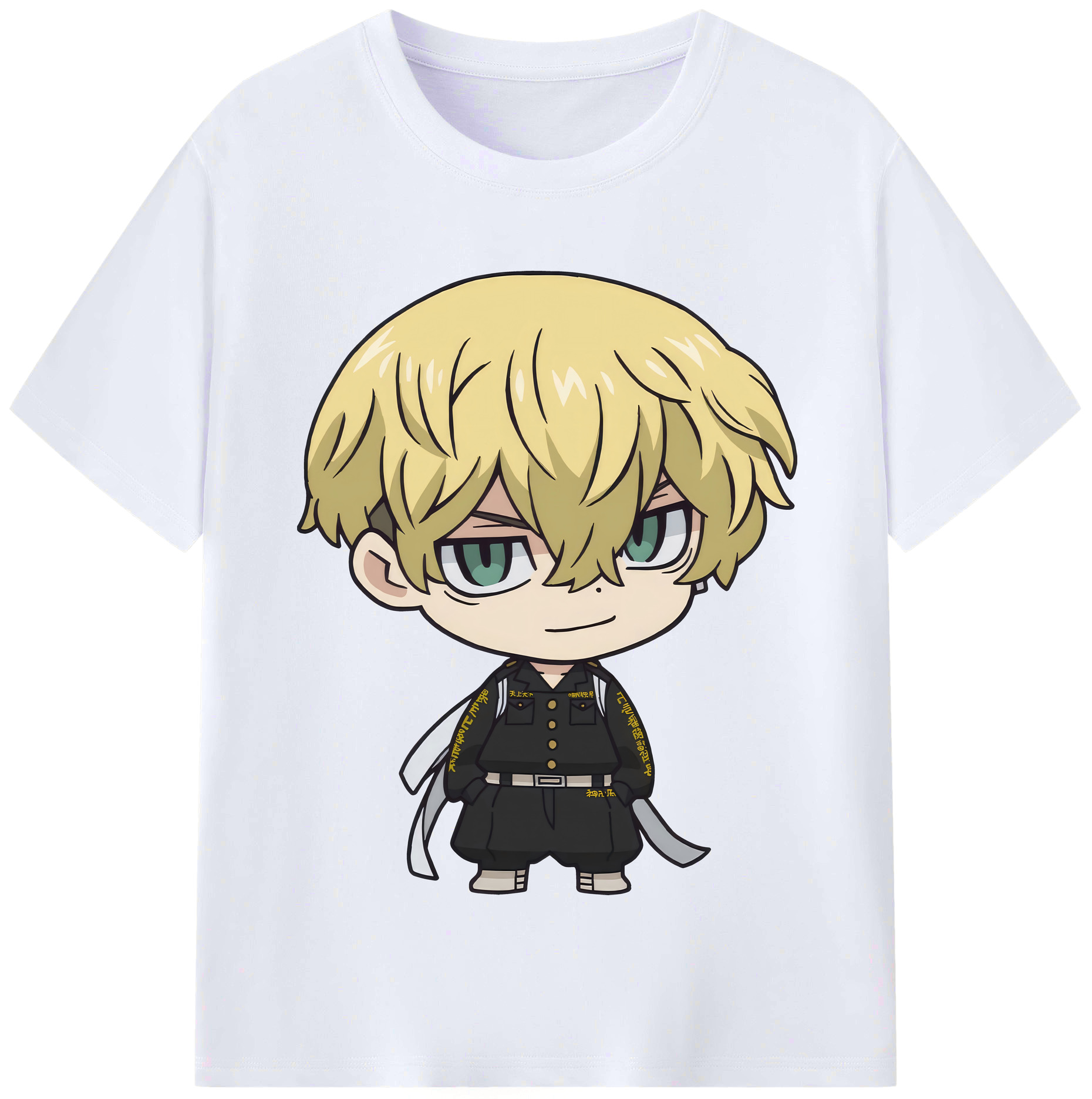 （画像用） 東京リベンジャーズ Tokyo Revengers レディースカジュアルプリントTシャツ（綿100％）