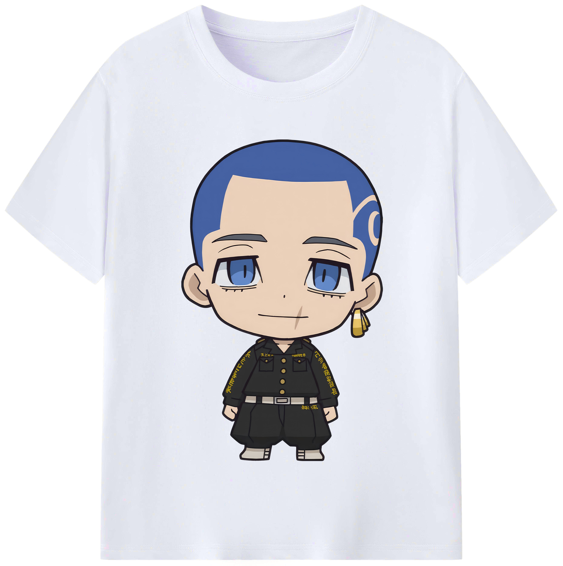 （画像用） 東京リベンジャーズ Tokyo Revengers レディースカジュアルプリントTシャツ（綿100％）
