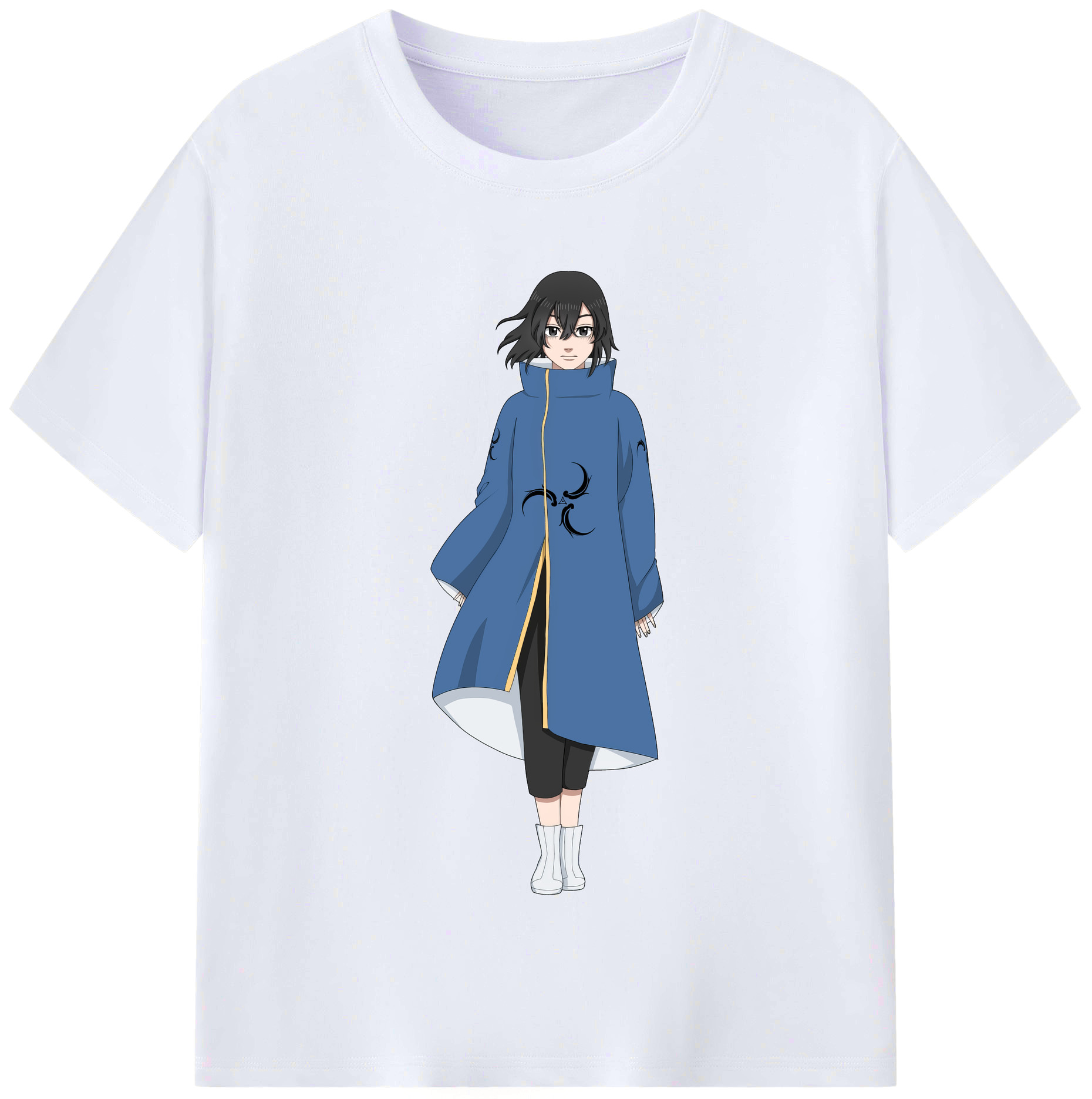 （画像用） 東京リベンジャーズ Tokyo Revengers レディースカジュアルプリントTシャツ（綿100％）