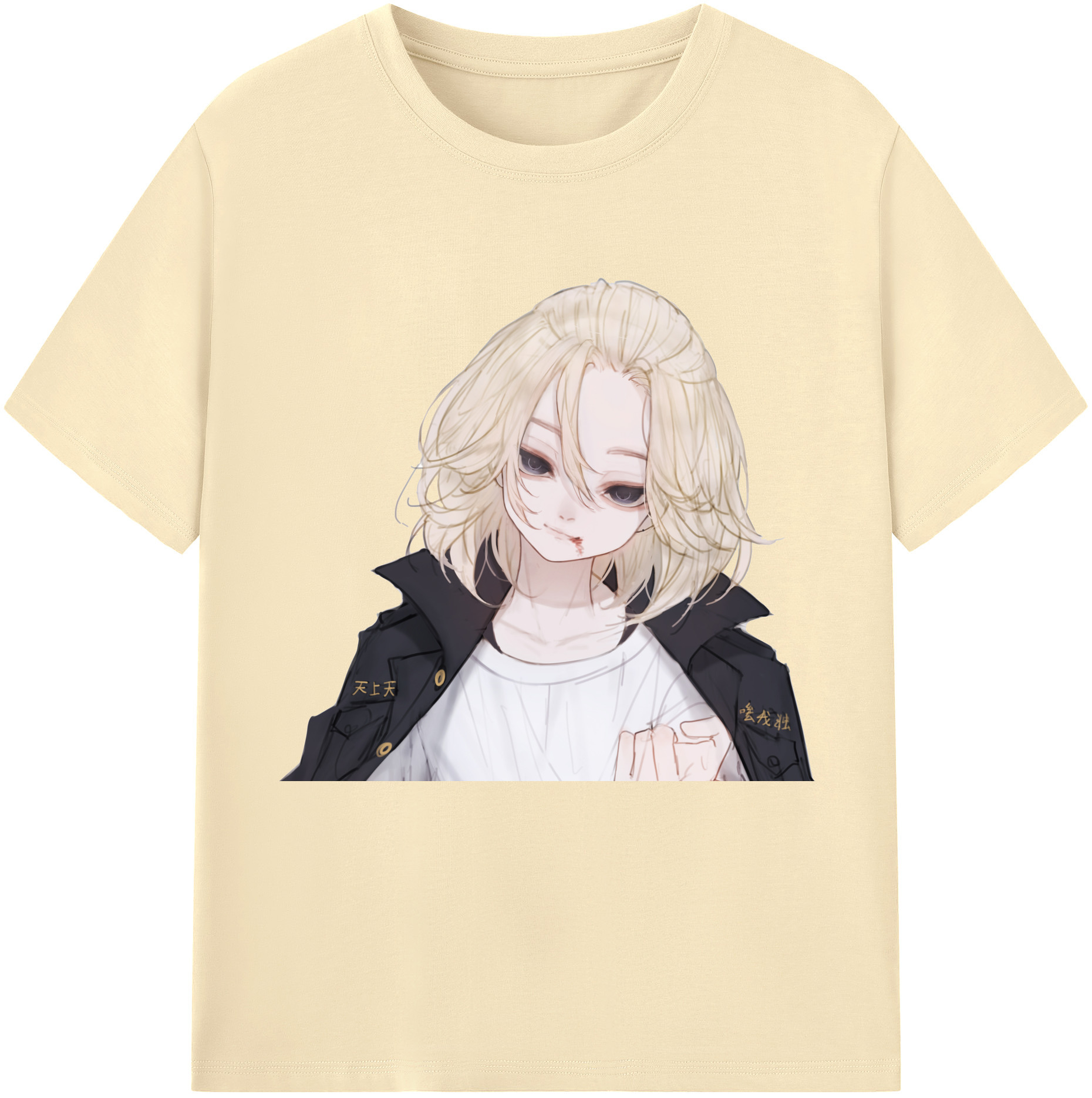 （画像用） 東京リベンジャーズ Tokyo Revengers 綿100％半袖Tシャツ（フロントプリント）