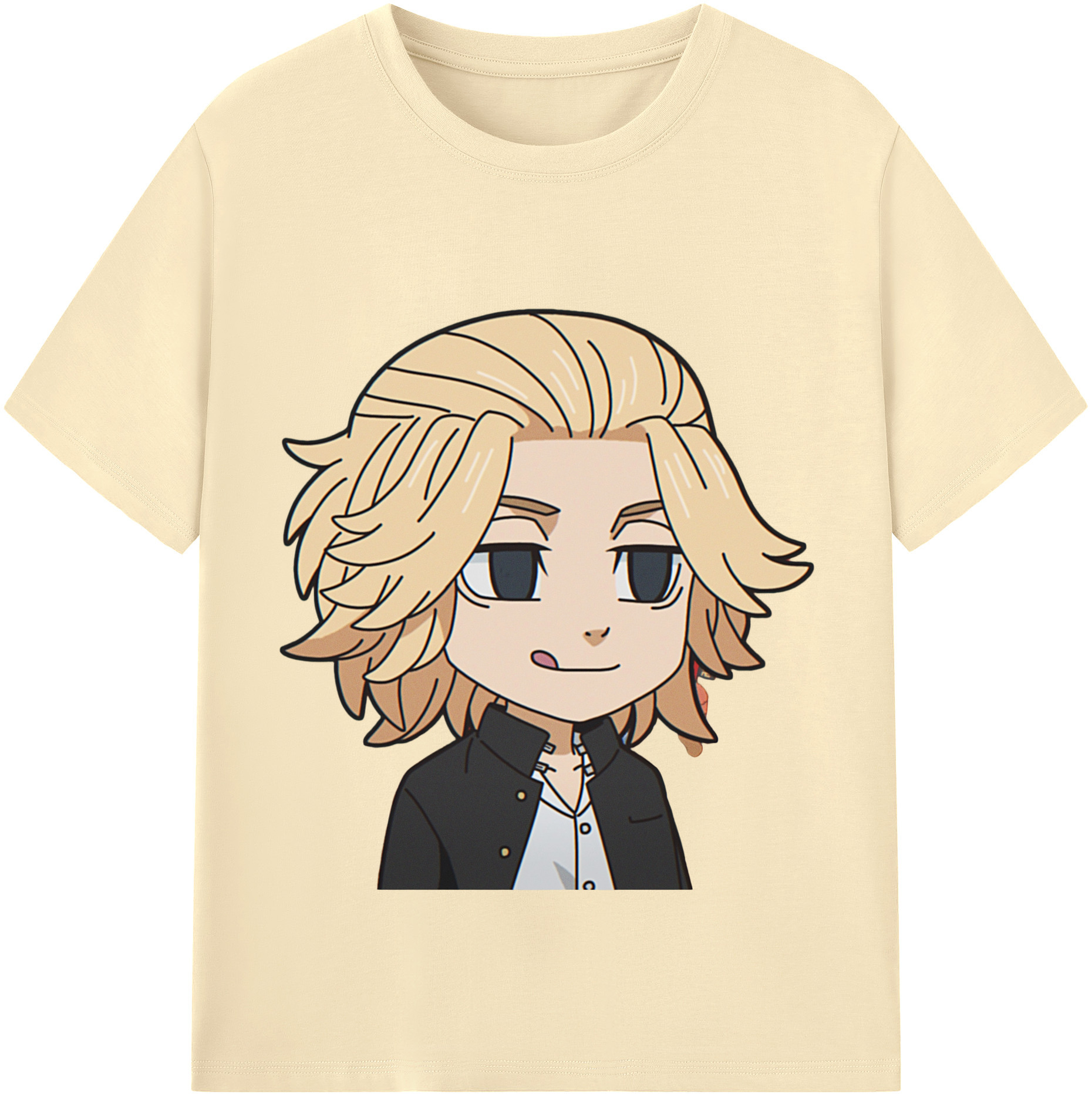 （画像用） 東京リベンジャーズ Tokyo Revengers 綿100％半袖Tシャツ（フロントプリント）