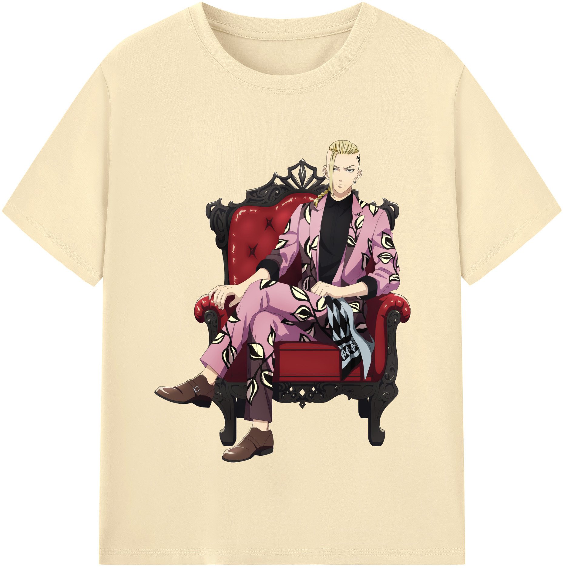 （画像用） 東京リベンジャーズ Tokyo Revengers 綿100％半袖Tシャツ（フロントプリント）
