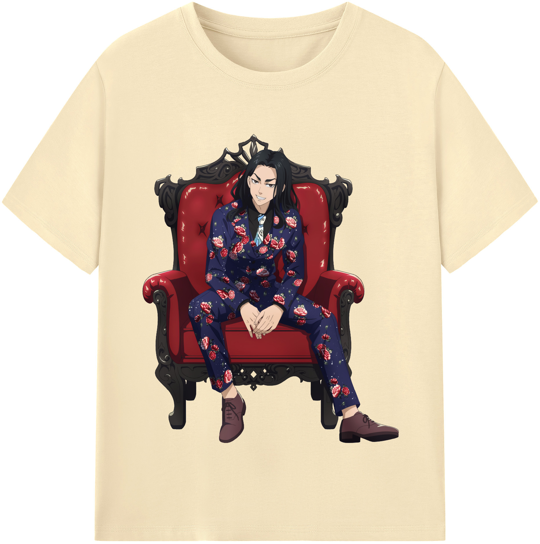 （画像用） 東京リベンジャーズ Tokyo Revengers 綿100％半袖Tシャツ（フロントプリント）
