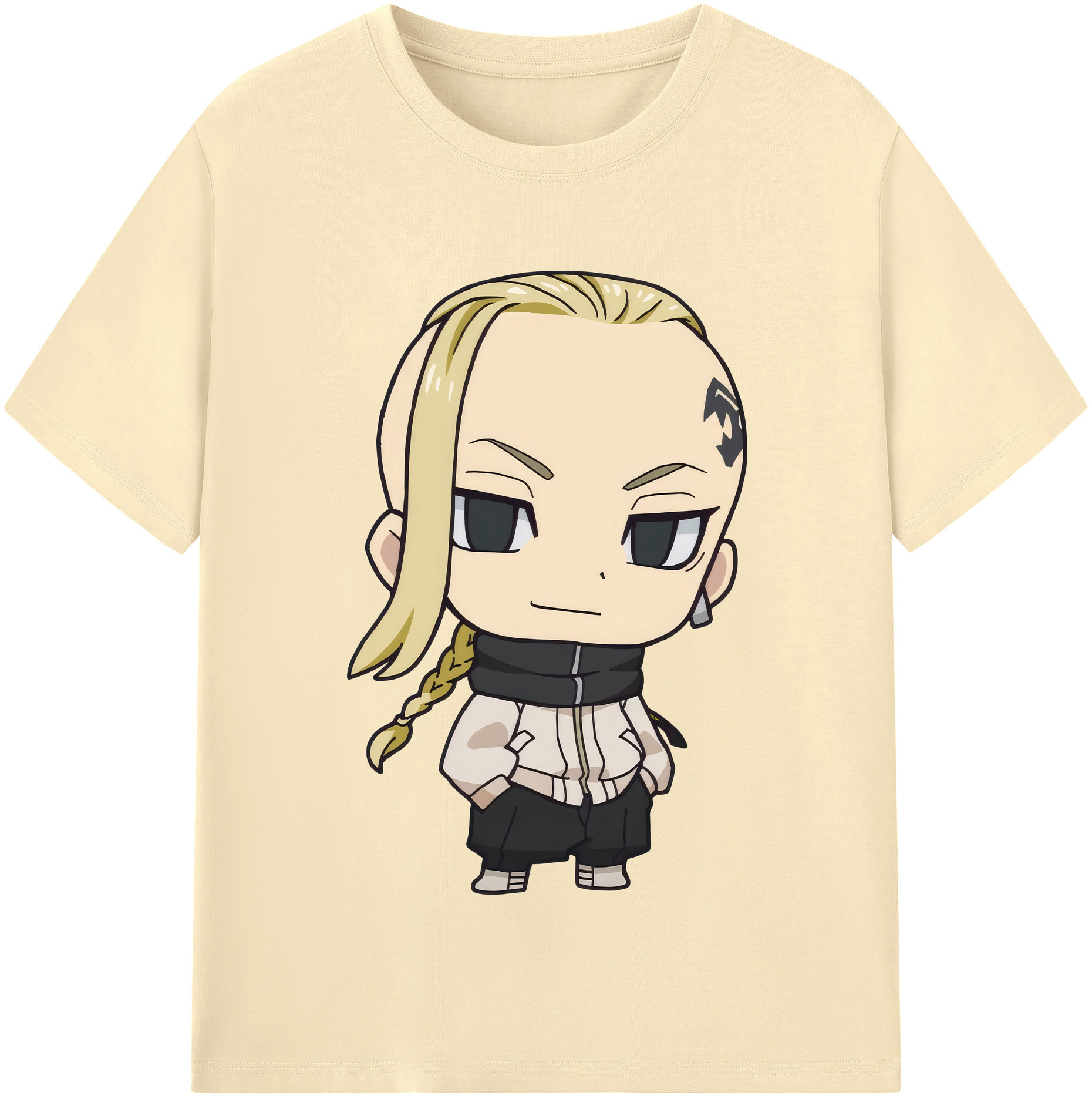 （画像用） 東京リベンジャーズ Tokyo Revengers 綿100％半袖Tシャツ（フロントプリント）