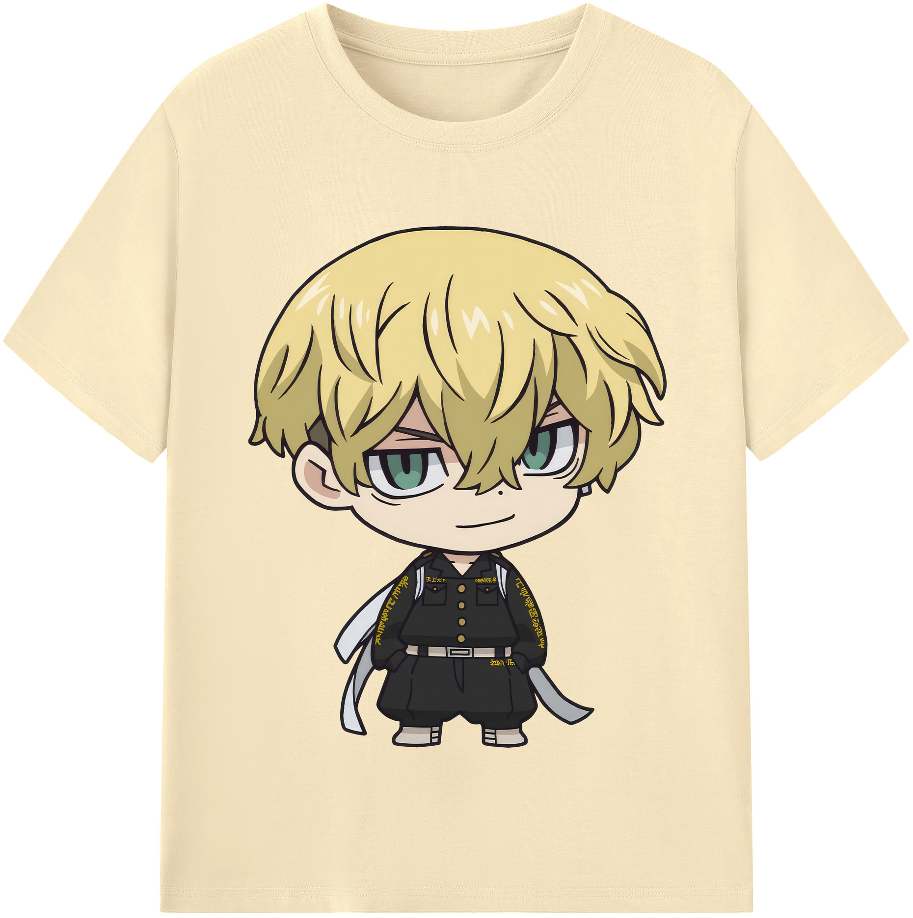 （画像用） 東京リベンジャーズ Tokyo Revengers 綿100％半袖Tシャツ（フロントプリント）