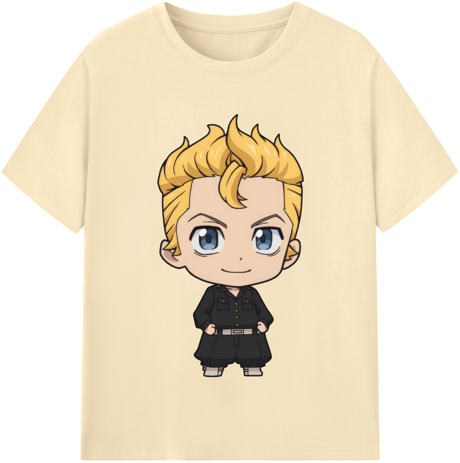 （画像用） 東京リベンジャーズ Tokyo Revengers 綿100％半袖Tシャツ（フロントプリント）