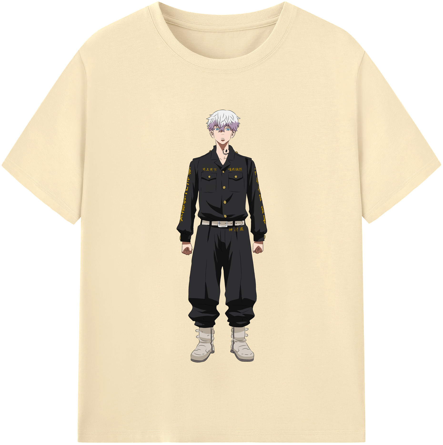 （画像用） 東京リベンジャーズ Tokyo Revengers 綿100％半袖Tシャツ（フロントプリント）