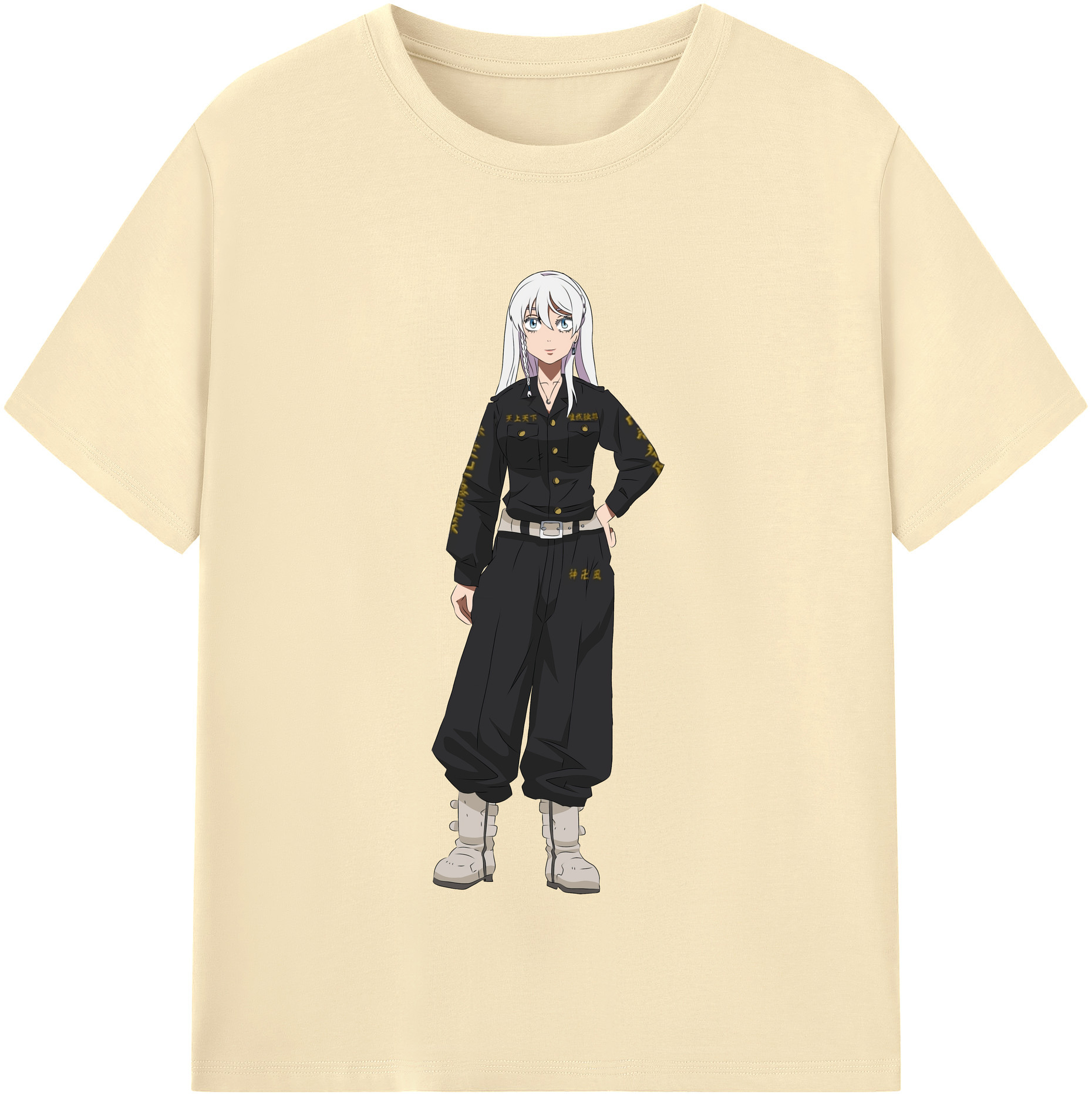 （画像用） 東京リベンジャーズ Tokyo Revengers 綿100％半袖Tシャツ（フロントプリント）