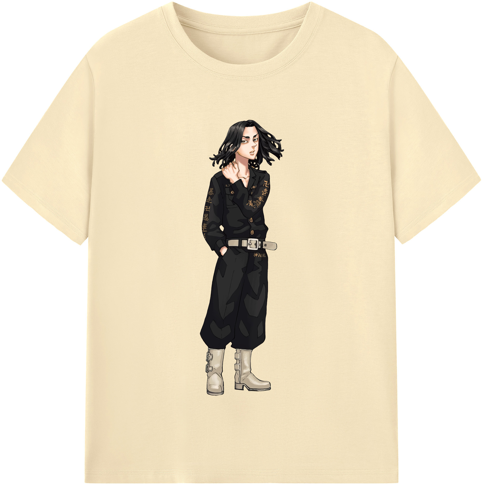 （画像用） 東京リベンジャーズ Tokyo Revengers 綿100％半袖Tシャツ（フロントプリント）