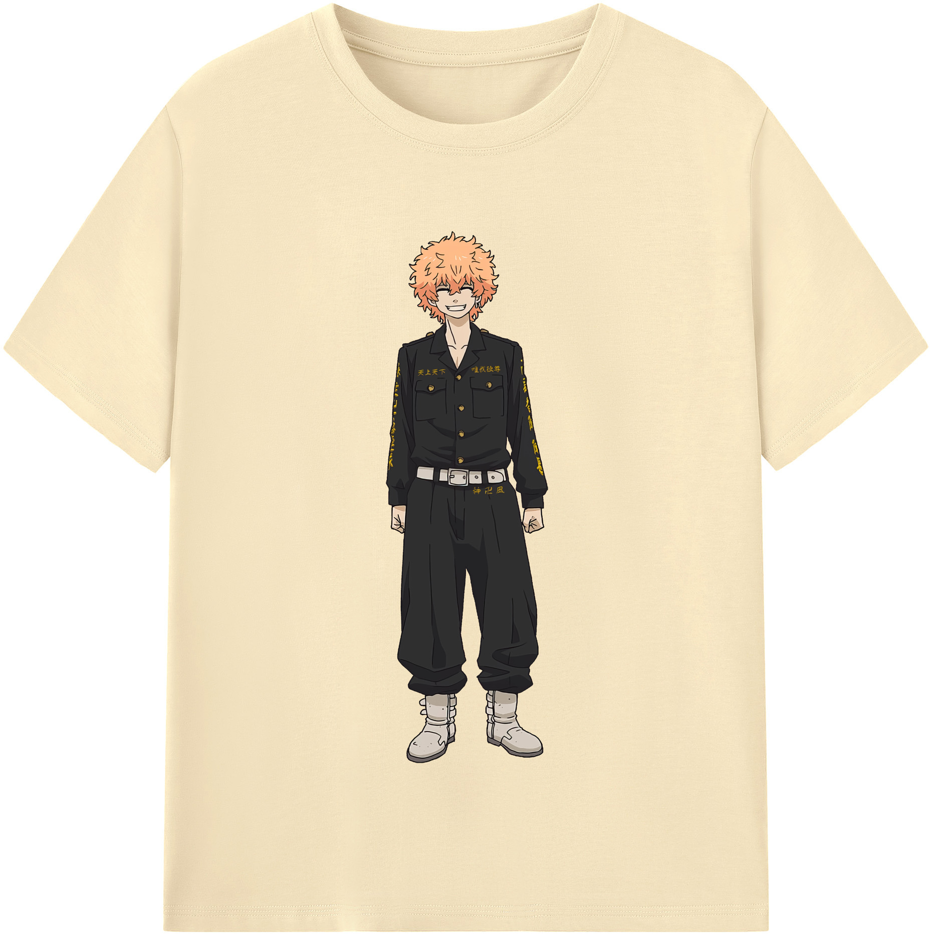 （画像用） 東京リベンジャーズ Tokyo Revengers 綿100％半袖Tシャツ（フロントプリント）