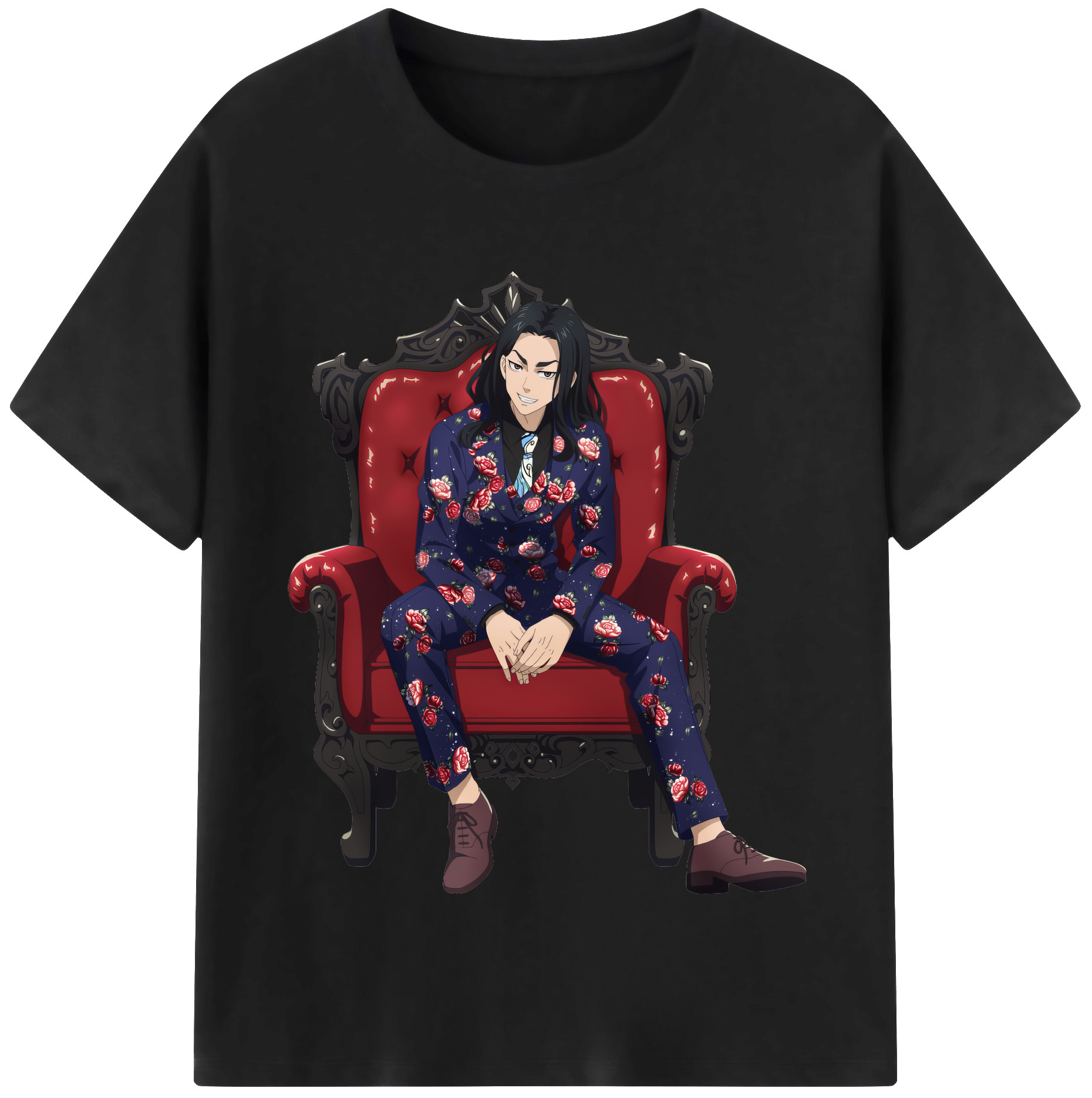 （画像用） 東京リベンジャーズ Tokyo Revengers 綿100％半袖Tシャツ（フロントプリント）