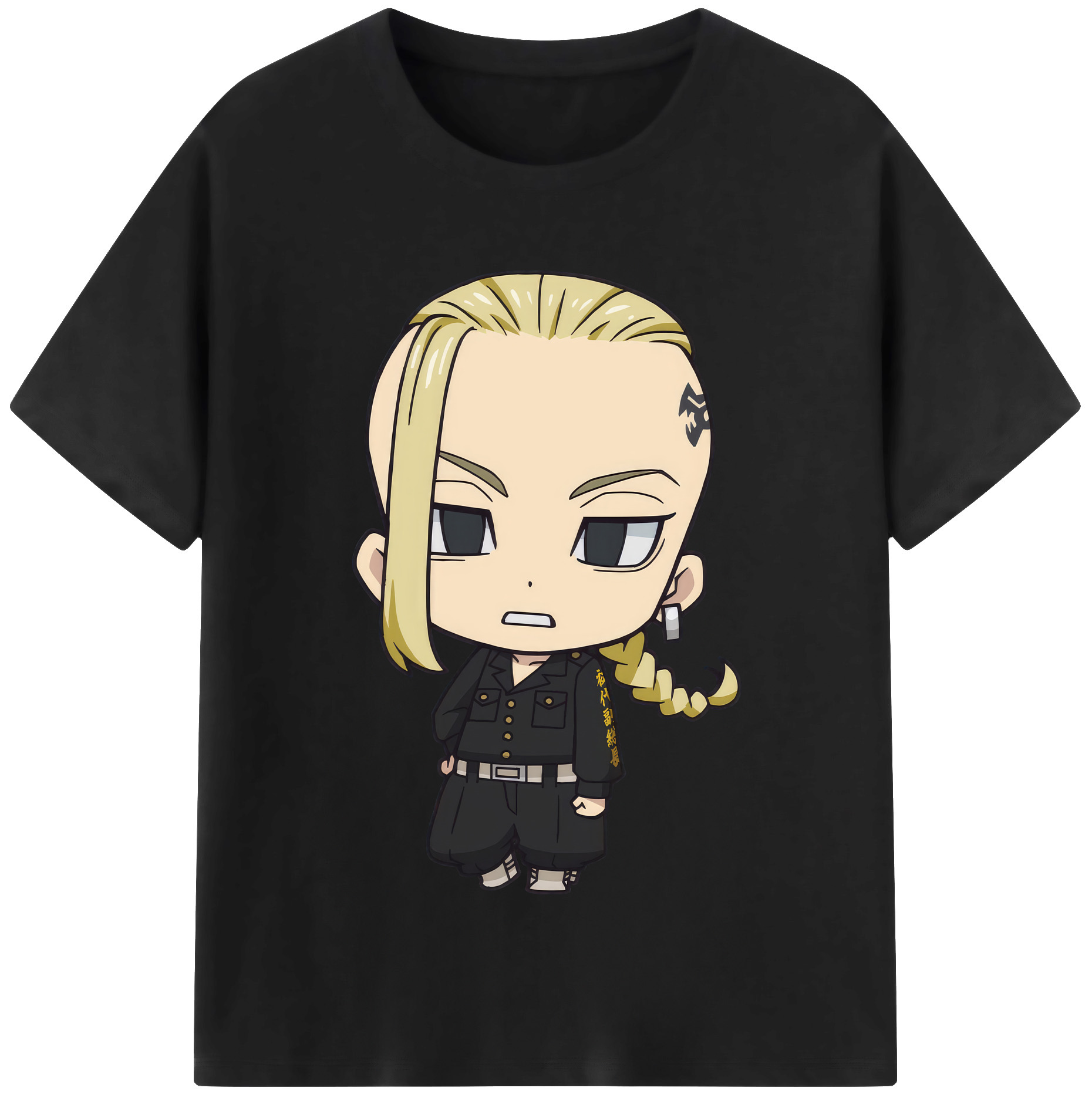 （画像用） 東京リベンジャーズ Tokyo Revengers 綿100％半袖Tシャツ（フロントプリント）