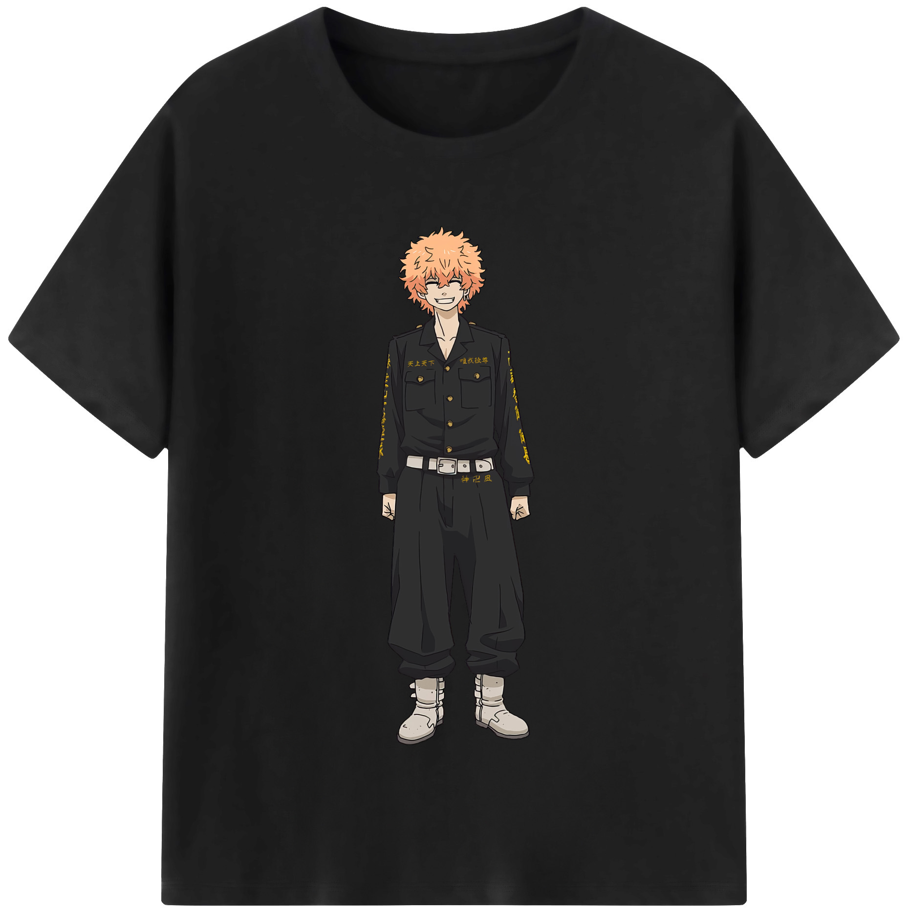 （画像用） 東京リベンジャーズ Tokyo Revengers 綿100％半袖Tシャツ（フロントプリント）