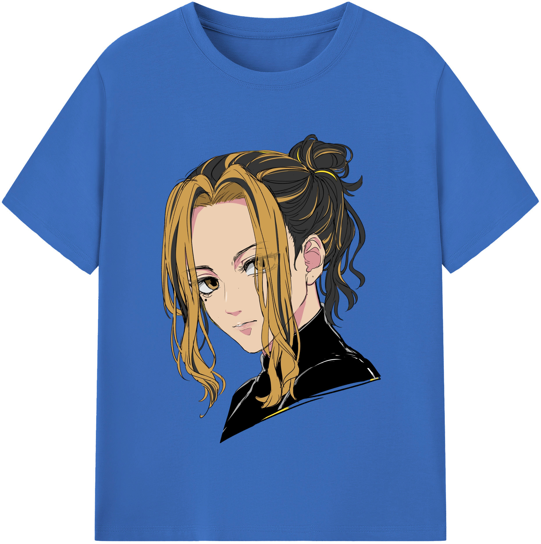 （画像用） 東京リベンジャーズ Tokyo Revengers 綿100％半袖Tシャツ（フロントプリント）
