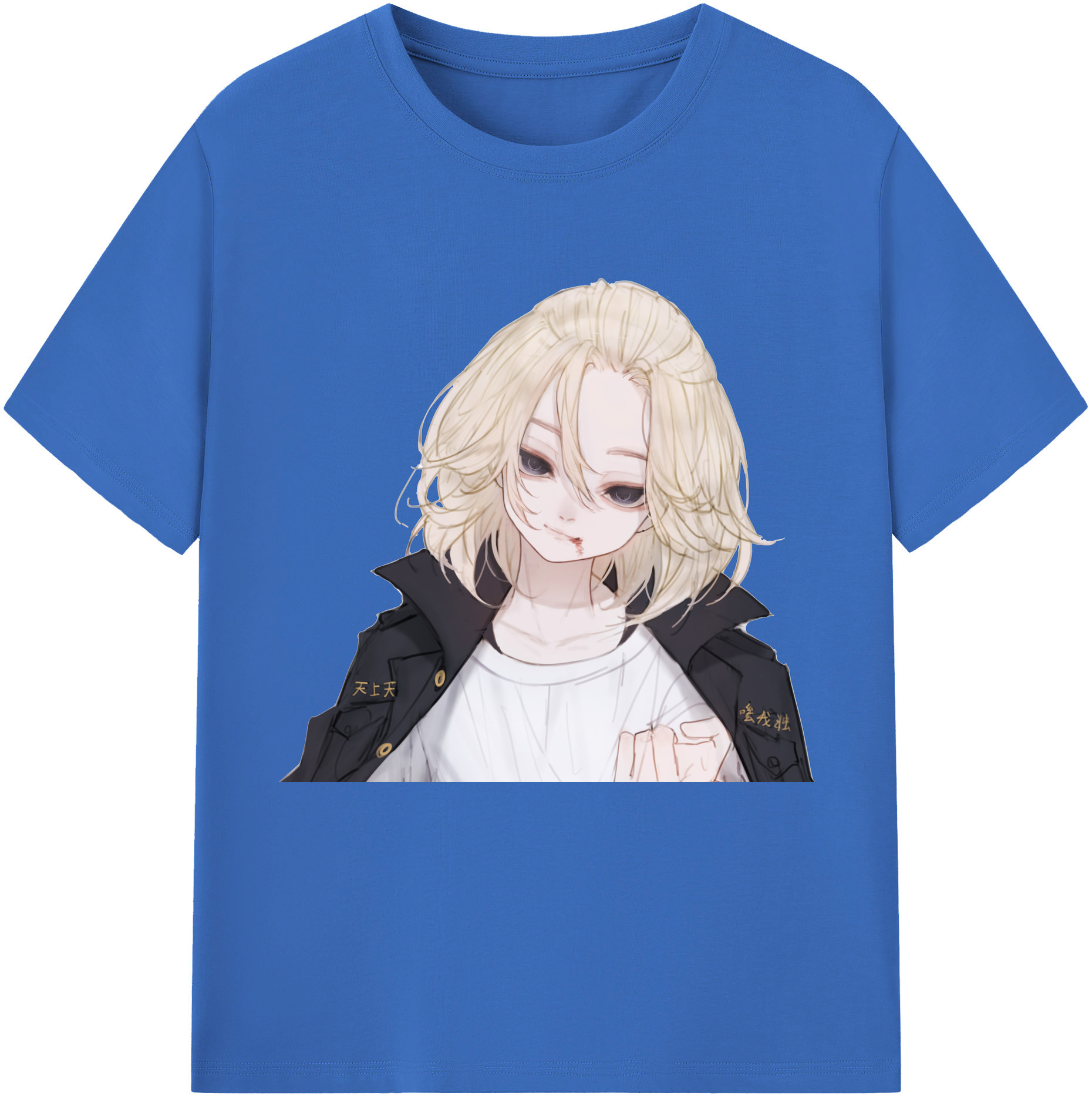 （画像用） 東京リベンジャーズ Tokyo Revengers 綿100％半袖Tシャツ（フロントプリント）