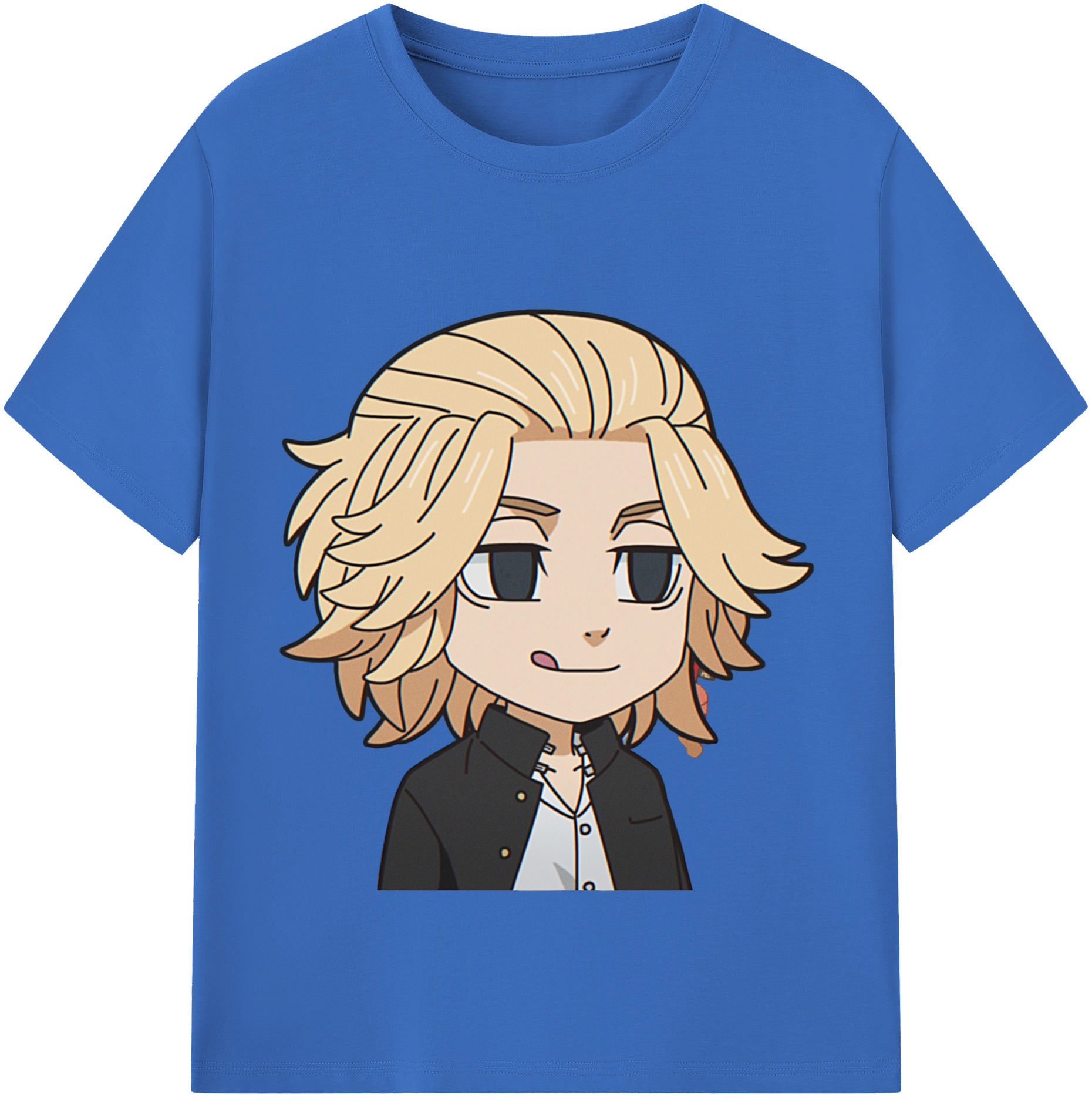 （画像用） 東京リベンジャーズ Tokyo Revengers 綿100％半袖Tシャツ（フロントプリント）