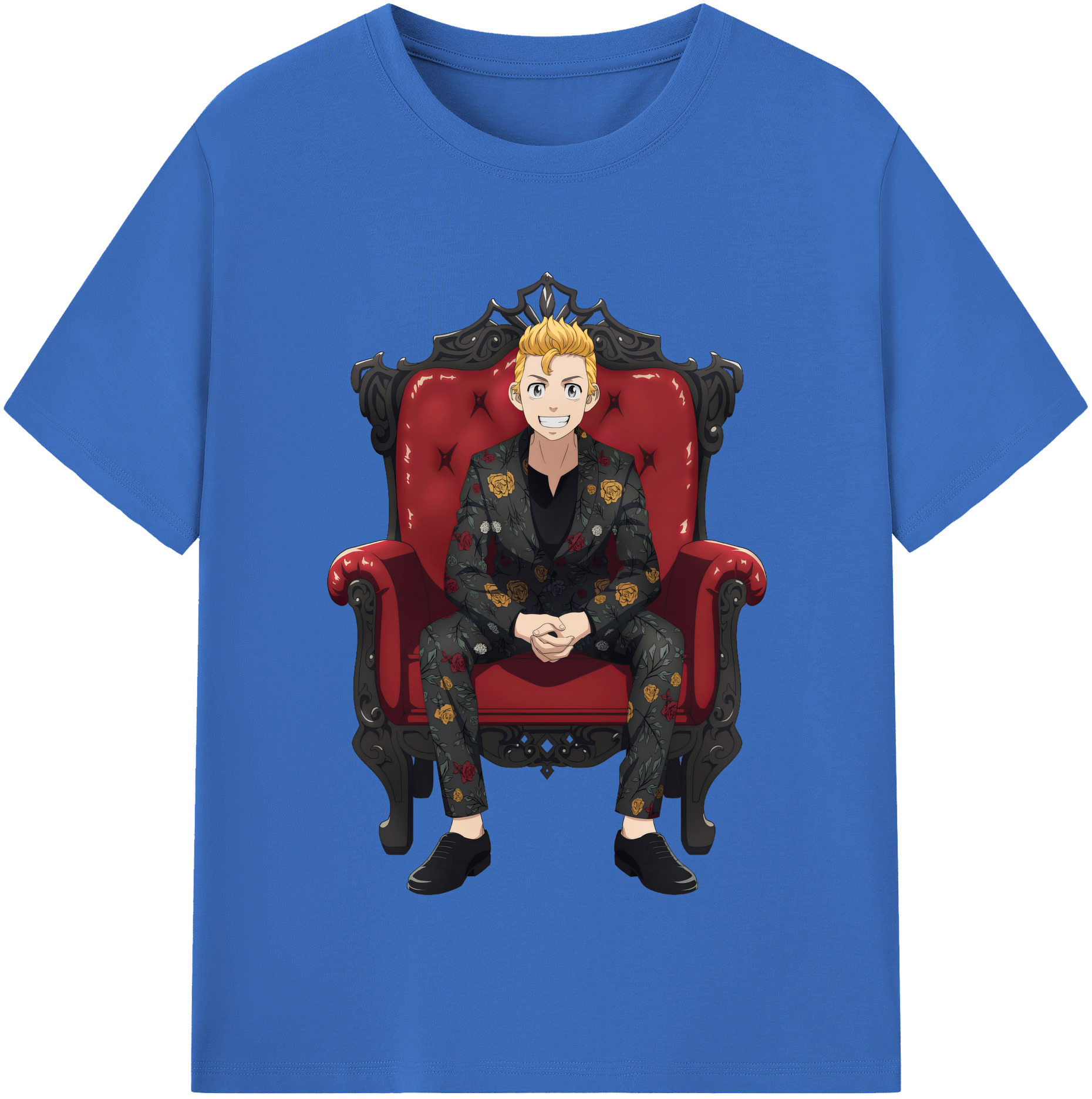 （画像用） 東京リベンジャーズ Tokyo Revengers 綿100％半袖Tシャツ（フロントプリント）