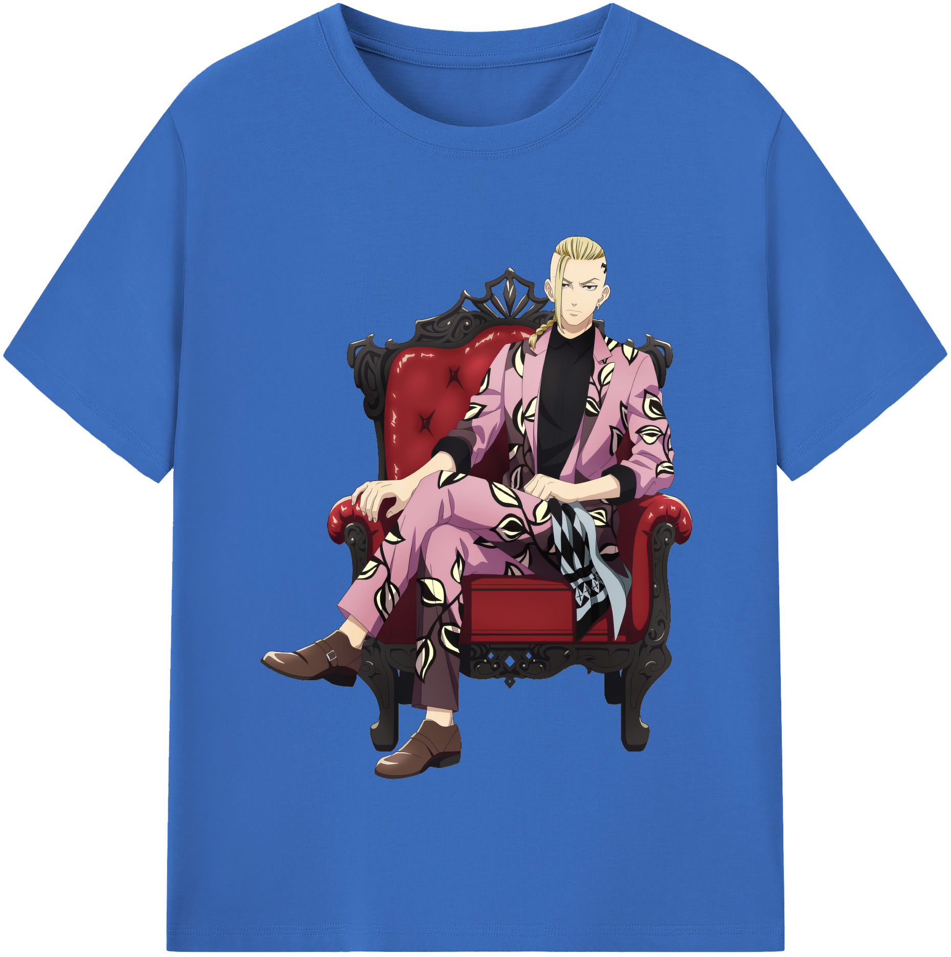 （画像用） 東京リベンジャーズ Tokyo Revengers 綿100％半袖Tシャツ（フロントプリント）