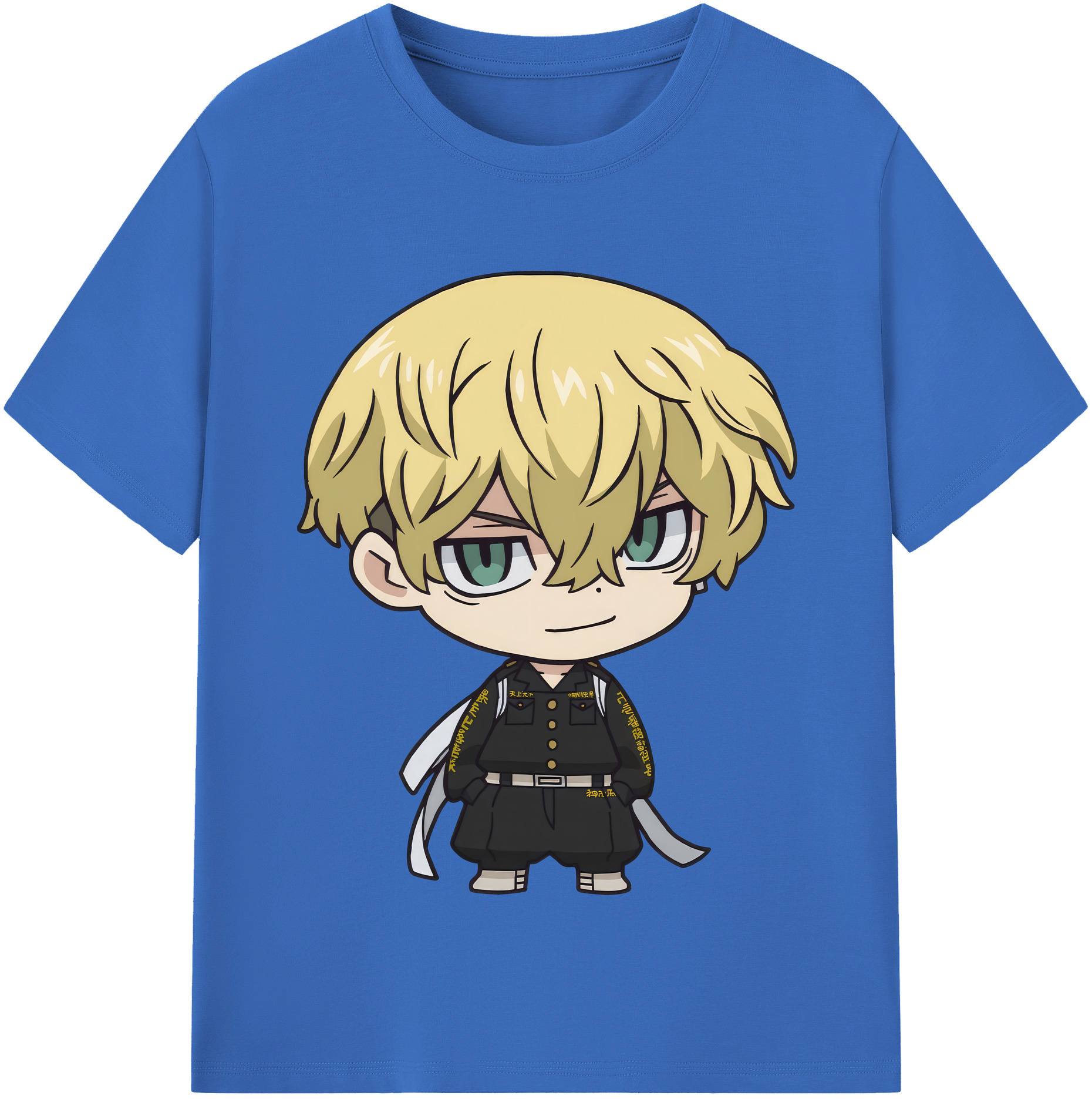 （画像用） 東京リベンジャーズ Tokyo Revengers 綿100％半袖Tシャツ（フロントプリント）