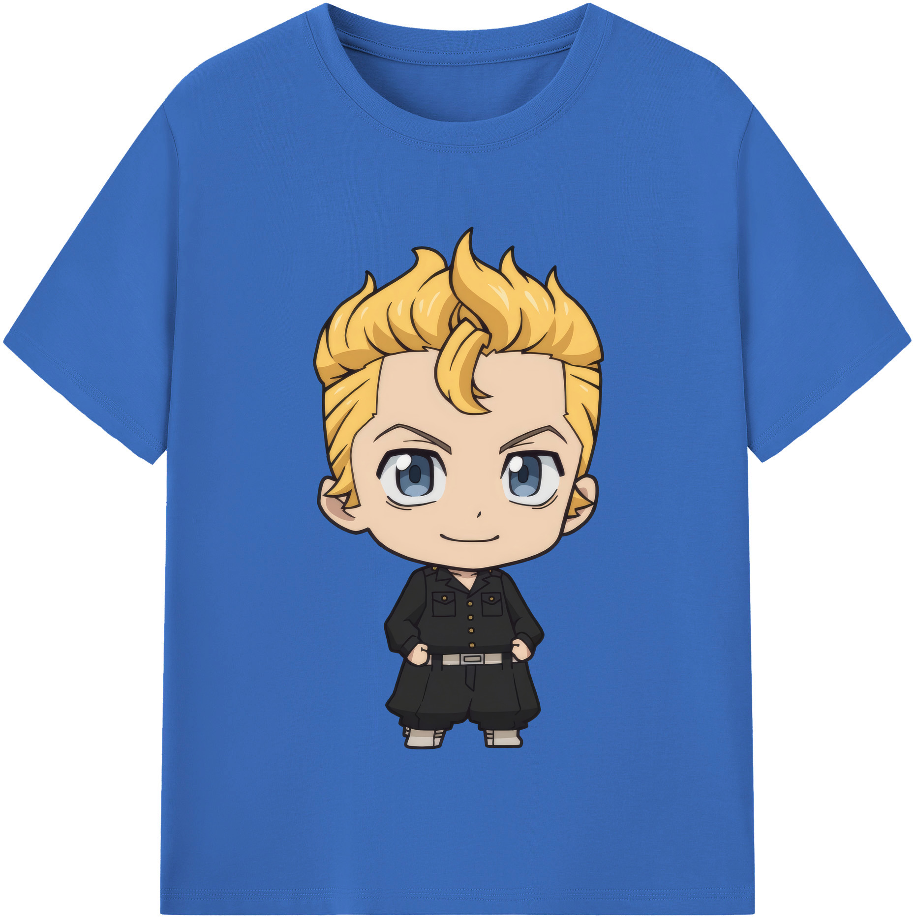 （画像用） 東京リベンジャーズ Tokyo Revengers 綿100％半袖Tシャツ（フロントプリント）
