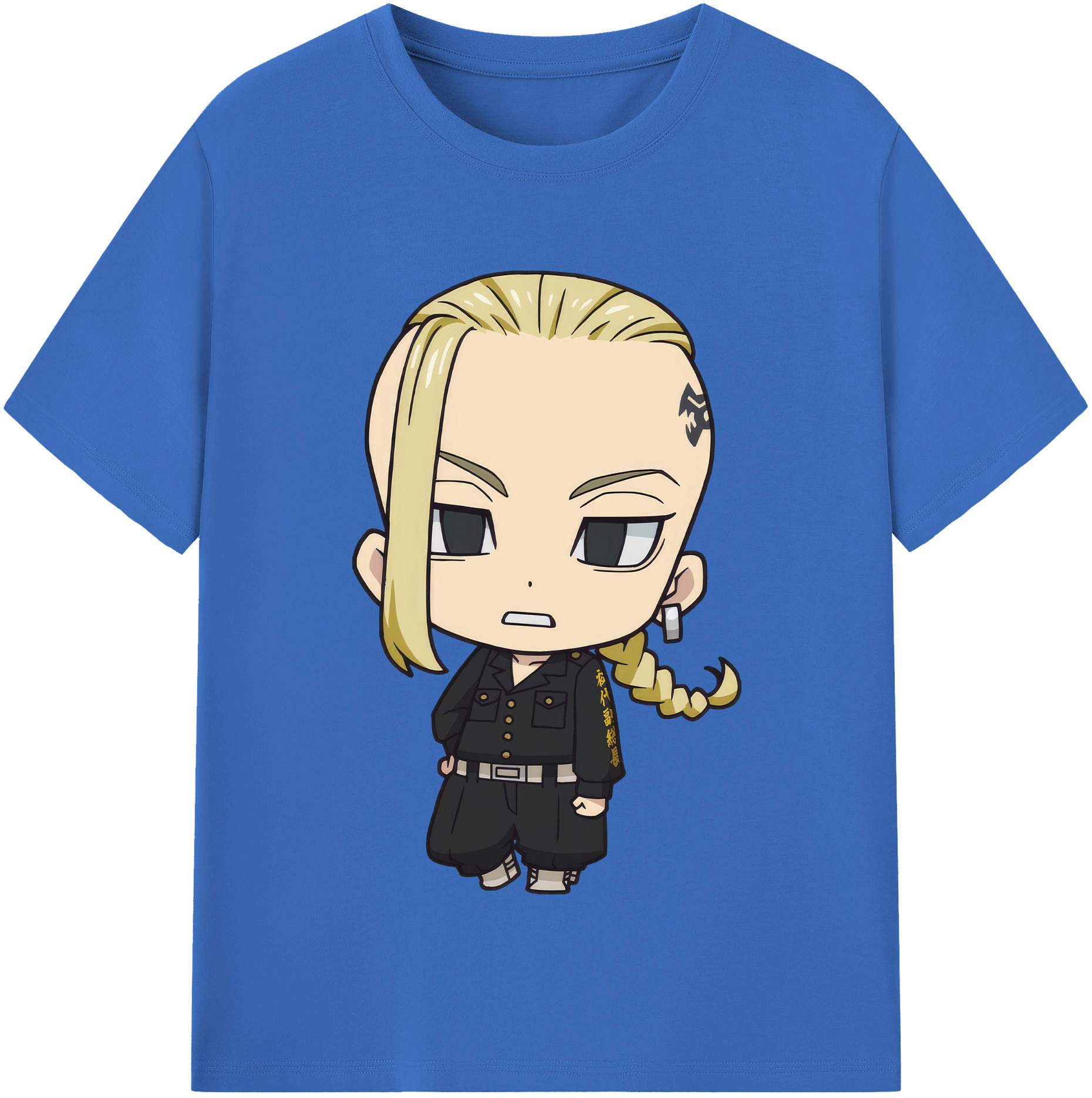 （画像用） 東京リベンジャーズ Tokyo Revengers 綿100％半袖Tシャツ（フロントプリント）