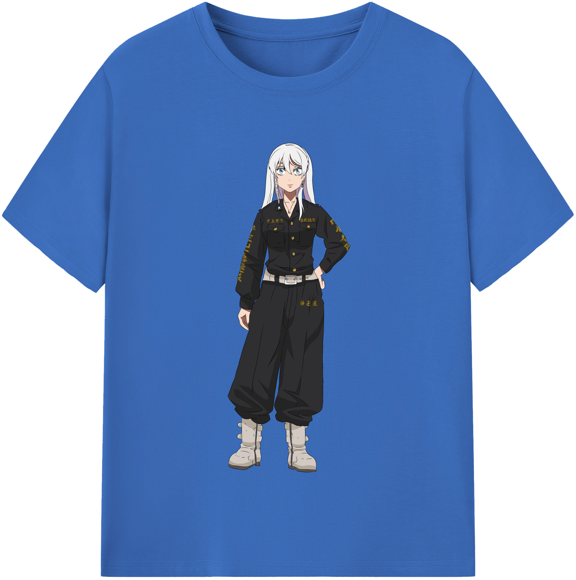 （画像用） 東京リベンジャーズ Tokyo Revengers 綿100％半袖Tシャツ（フロントプリント）