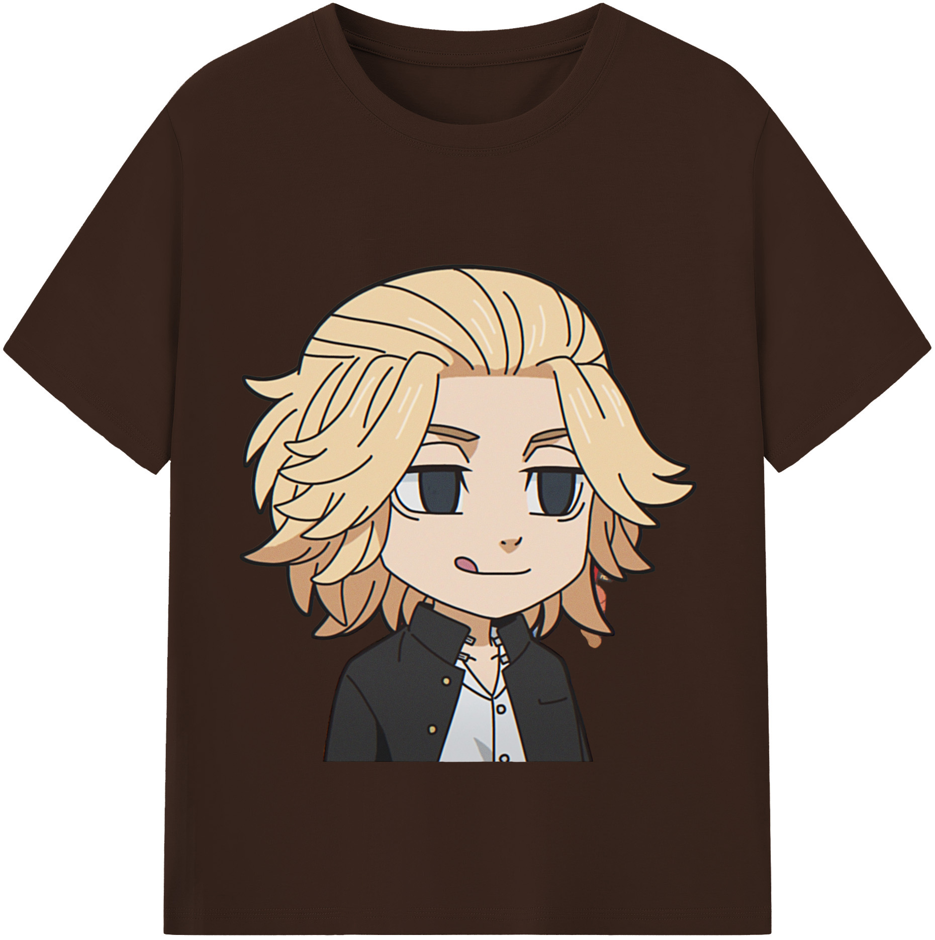 （画像用） 東京リベンジャーズ Tokyo Revengers 綿100％半袖Tシャツ（フロントプリント）