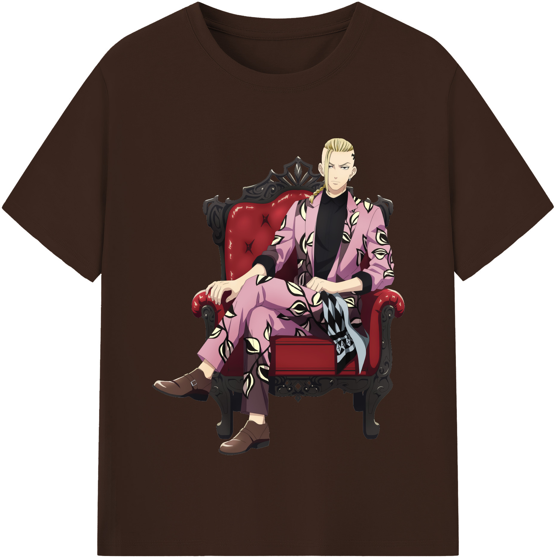 （画像用） 東京リベンジャーズ Tokyo Revengers 綿100％半袖Tシャツ（フロントプリント）
