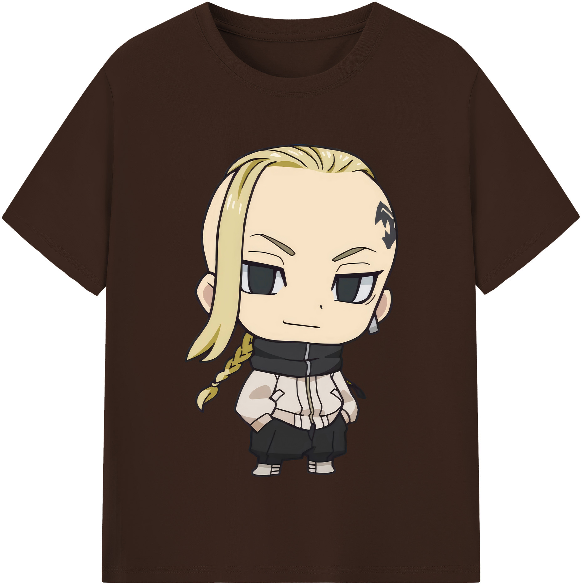 （画像用） 東京リベンジャーズ Tokyo Revengers 綿100％半袖Tシャツ（フロントプリント）
