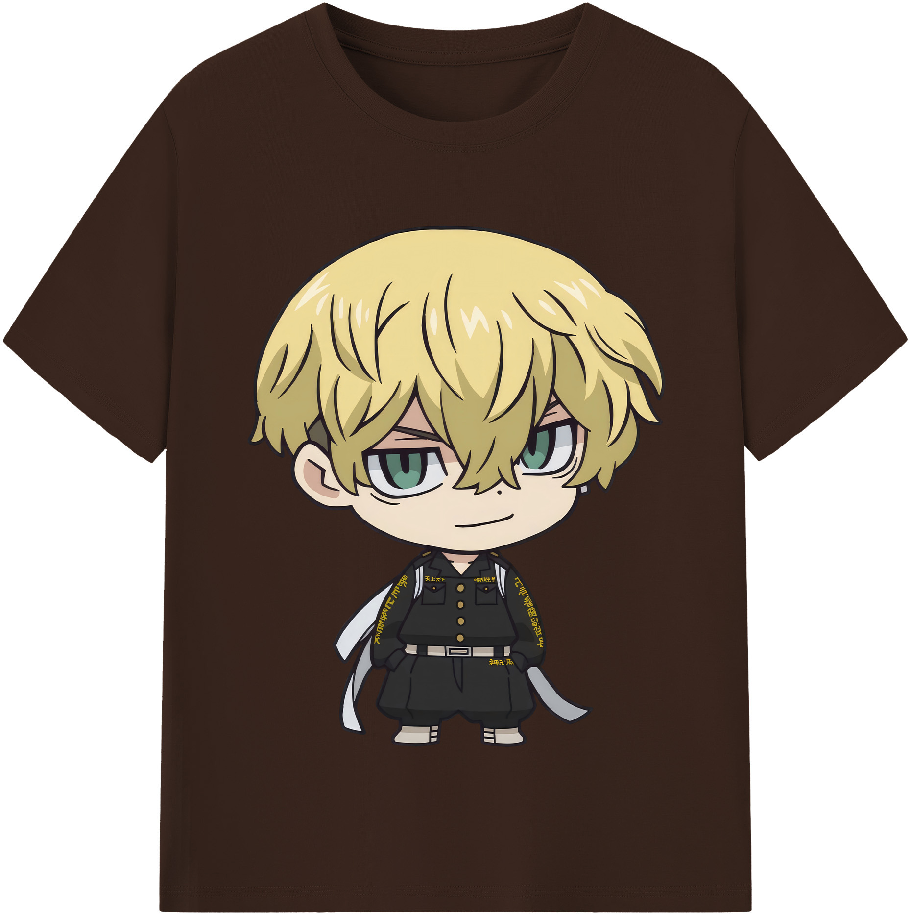 （画像用） 東京リベンジャーズ Tokyo Revengers 綿100％半袖Tシャツ（フロントプリント）