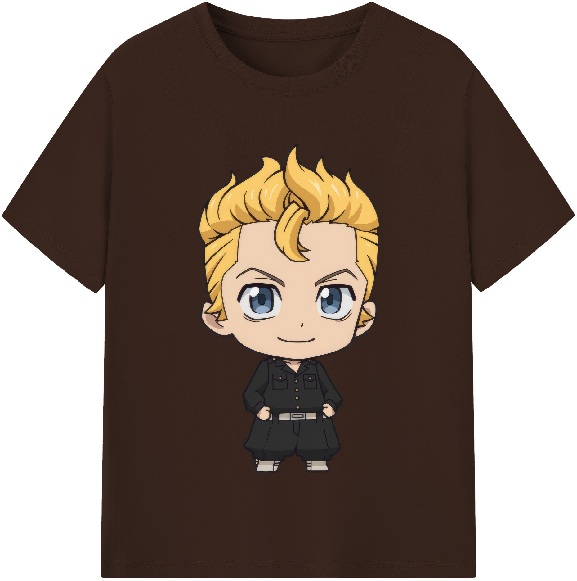 （画像用） 東京リベンジャーズ Tokyo Revengers 綿100％半袖Tシャツ（フロントプリント）