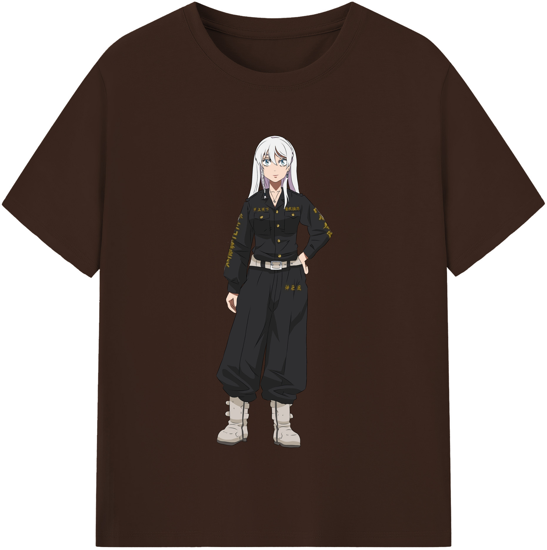 （画像用） 東京リベンジャーズ Tokyo Revengers 綿100％半袖Tシャツ（フロントプリント）