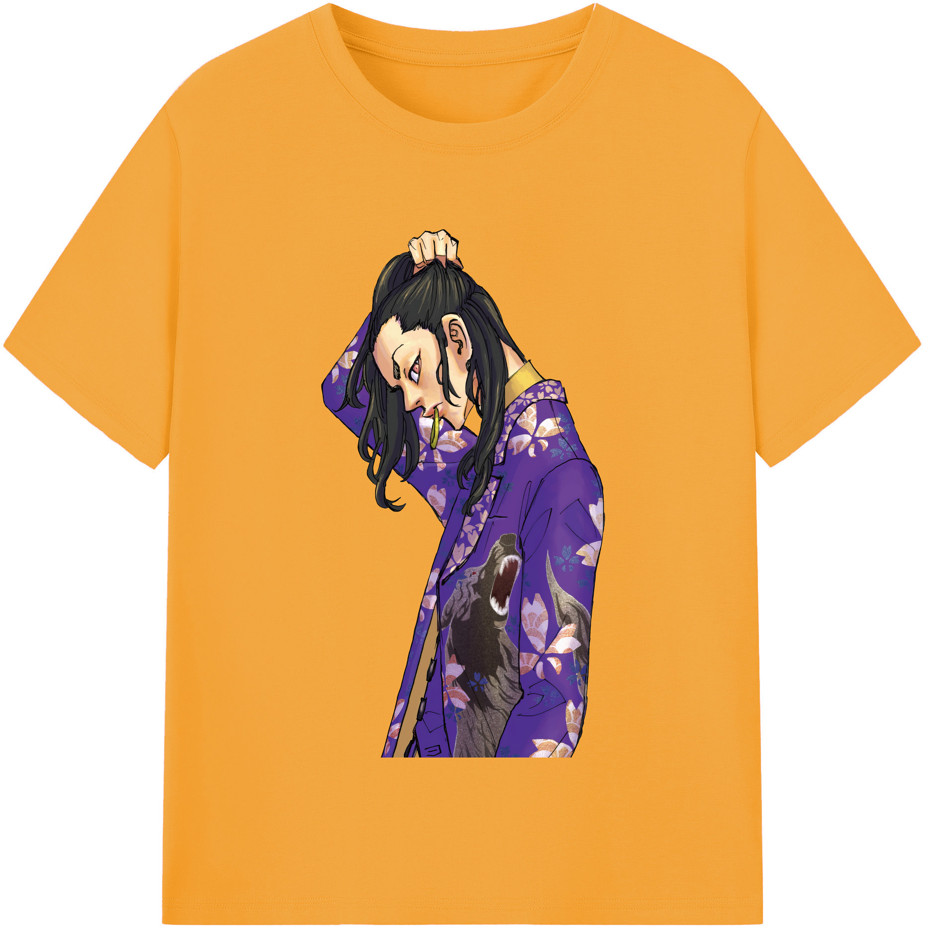 （画像用） 東京リベンジャーズ Tokyo Revengers 綿100％半袖Tシャツ（フロントプリント）