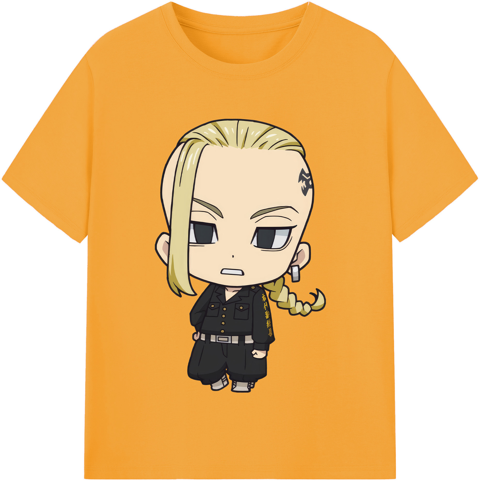 （画像用） 東京リベンジャーズ Tokyo Revengers 綿100％半袖Tシャツ（フロントプリント）