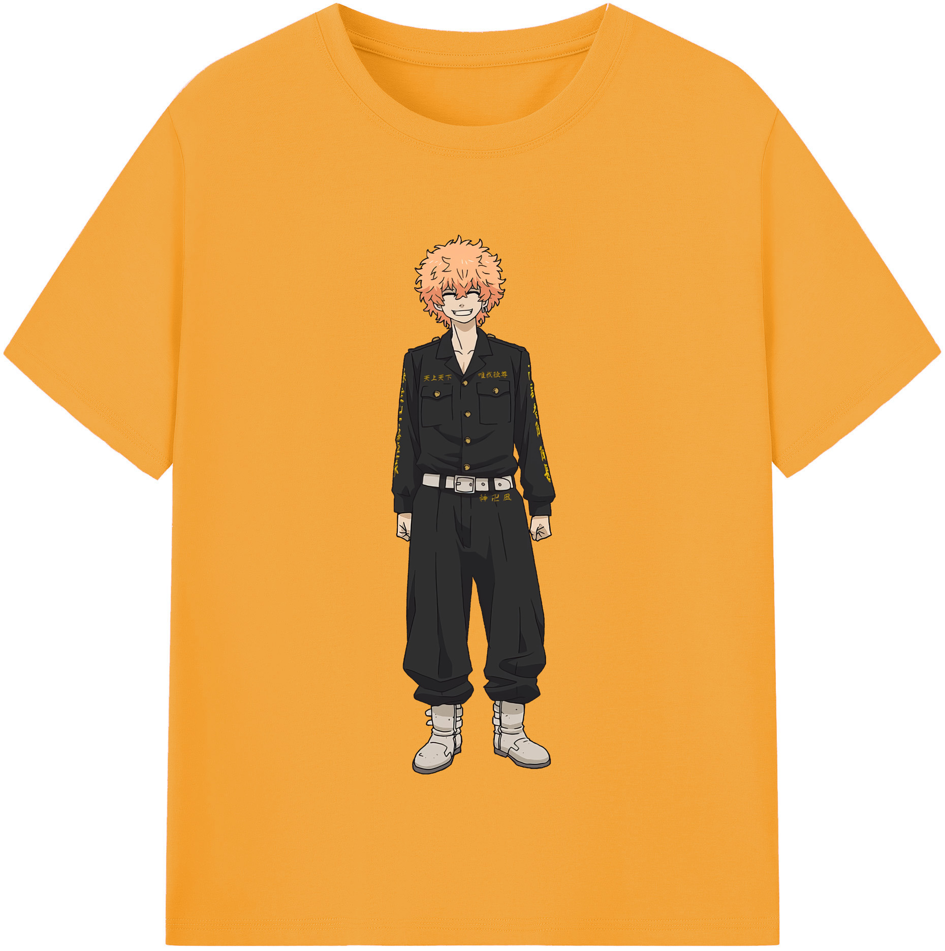 （画像用） 東京リベンジャーズ Tokyo Revengers 綿100％半袖Tシャツ（フロントプリント）
