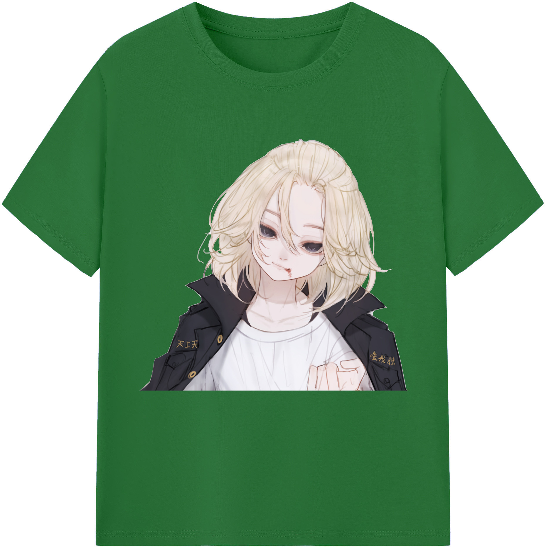（画像用） 東京リベンジャーズ Tokyo Revengers 綿100％半袖Tシャツ（フロントプリント）