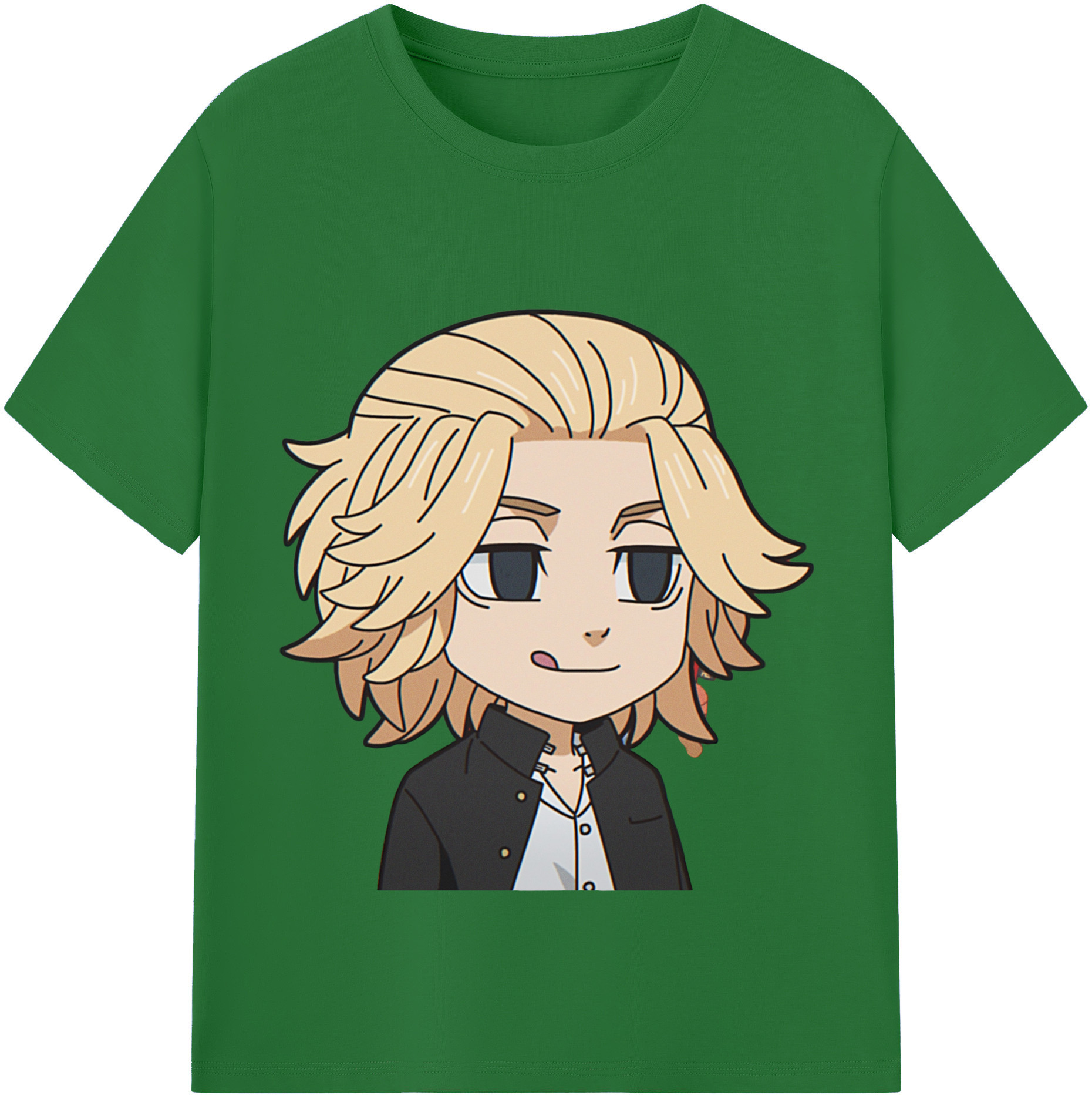 （画像用） 東京リベンジャーズ Tokyo Revengers 綿100％半袖Tシャツ（フロントプリント）