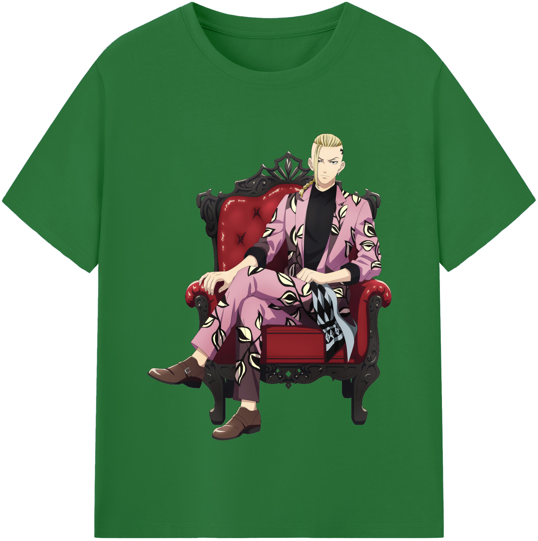 （画像用） 東京リベンジャーズ Tokyo Revengers 綿100％半袖Tシャツ（フロントプリント）
