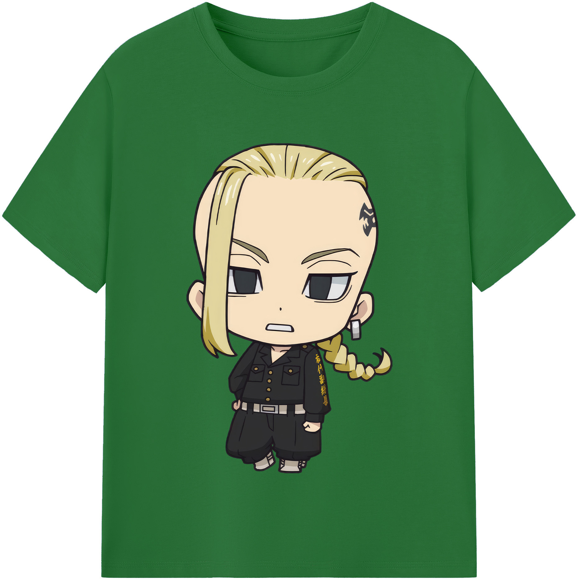 （画像用） 東京リベンジャーズ Tokyo Revengers 綿100％半袖Tシャツ（フロントプリント）