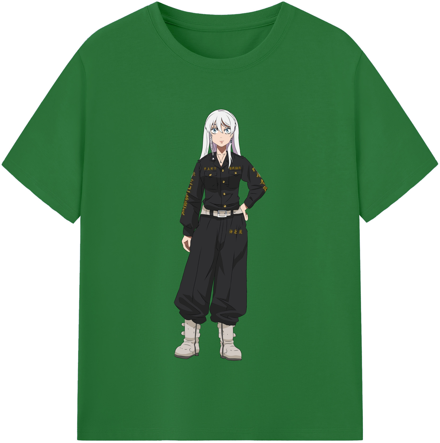 （画像用） 東京リベンジャーズ Tokyo Revengers 綿100％半袖Tシャツ（フロントプリント）