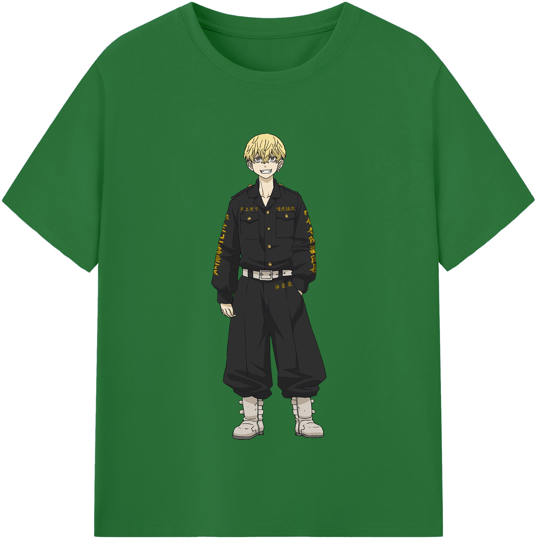 （画像用） 東京リベンジャーズ Tokyo Revengers 綿100％半袖Tシャツ（フロントプリント）