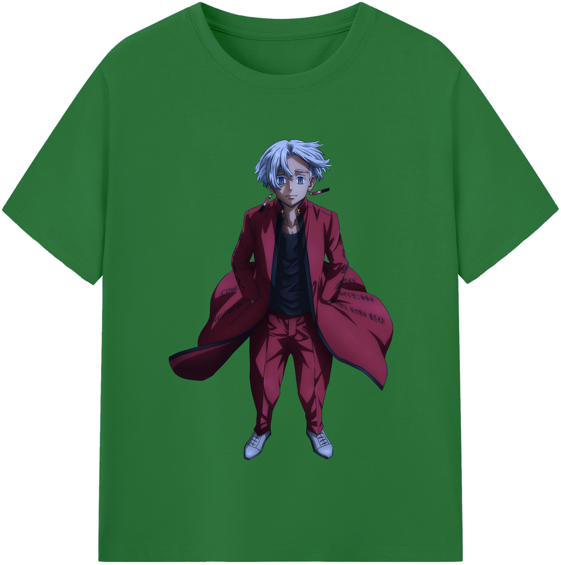 （画像用） 東京リベンジャーズ Tokyo Revengers 綿100％半袖Tシャツ（フロントプリント）