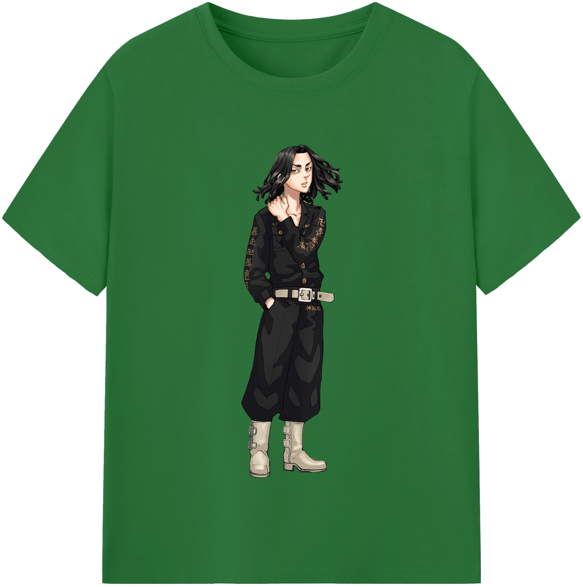（画像用） 東京リベンジャーズ Tokyo Revengers 綿100％半袖Tシャツ（フロントプリント）