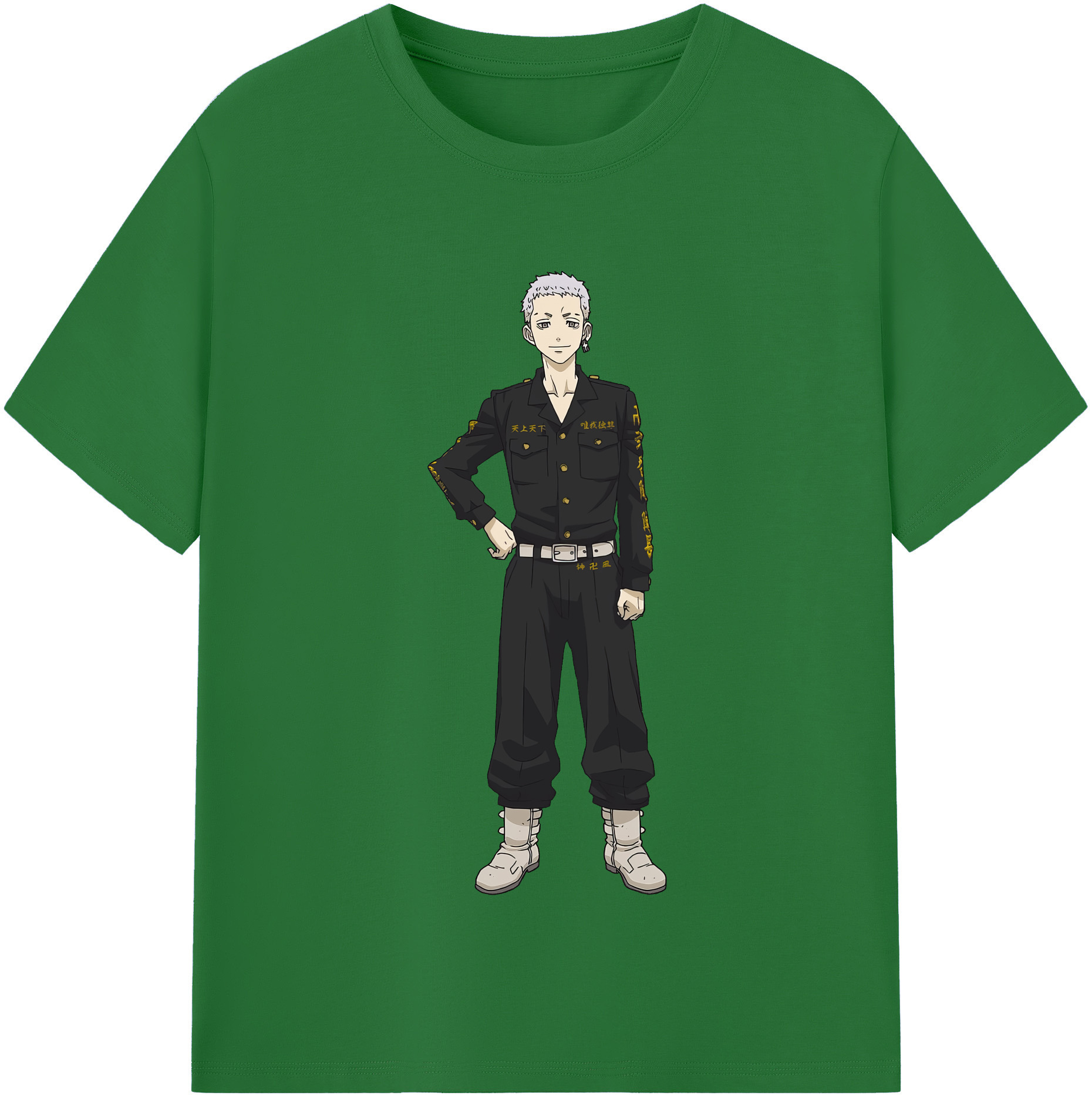 （画像用） 東京リベンジャーズ Tokyo Revengers 綿100％半袖Tシャツ（フロントプリント）
