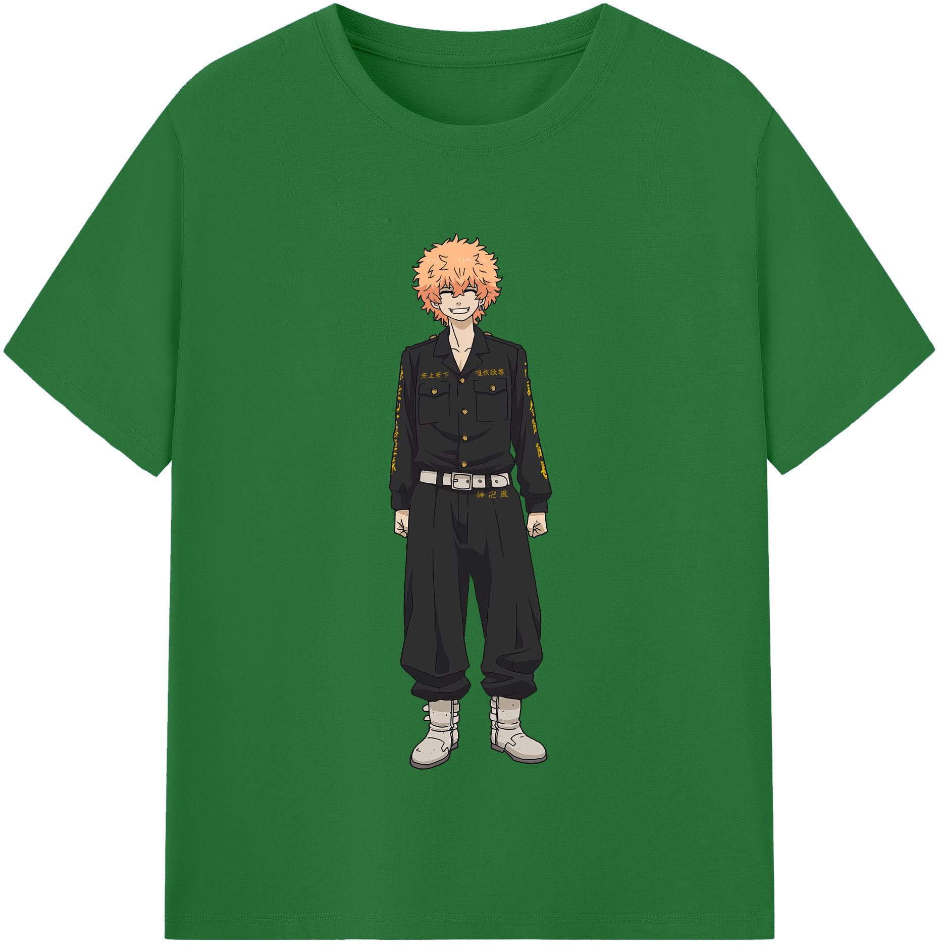 （画像用） 東京リベンジャーズ Tokyo Revengers 綿100％半袖Tシャツ（フロントプリント）