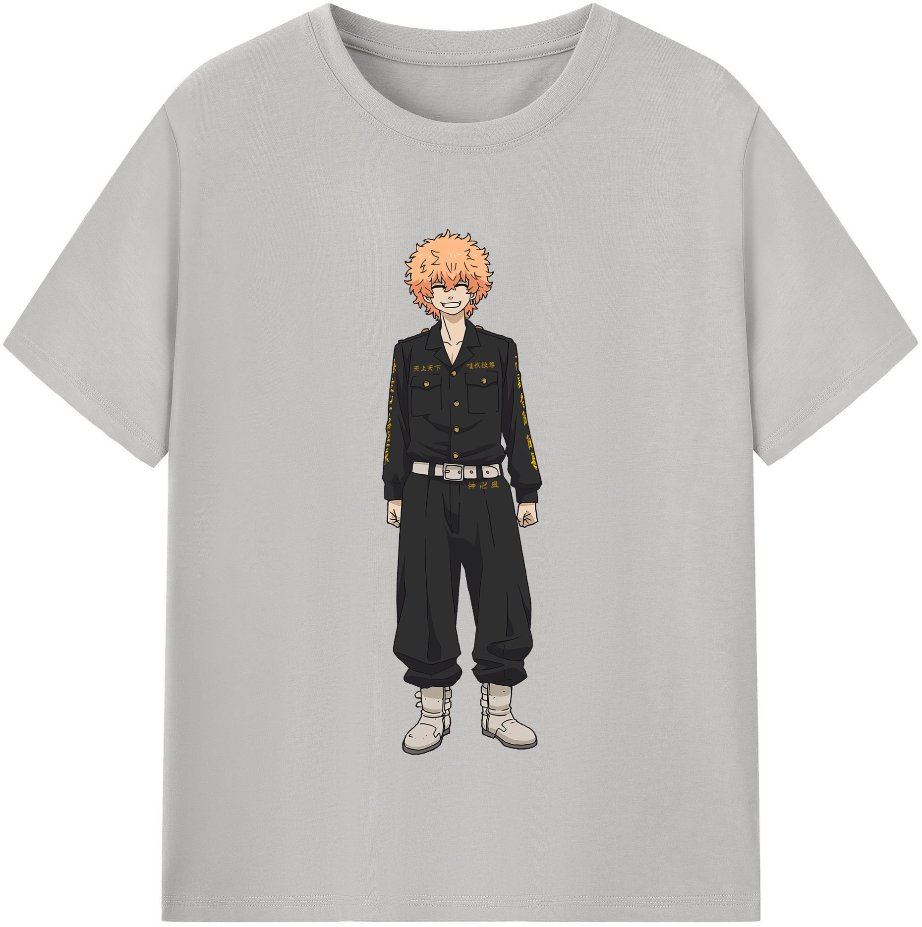 （画像用） 東京リベンジャーズ Tokyo Revengers 綿100％半袖Tシャツ（フロントプリント）